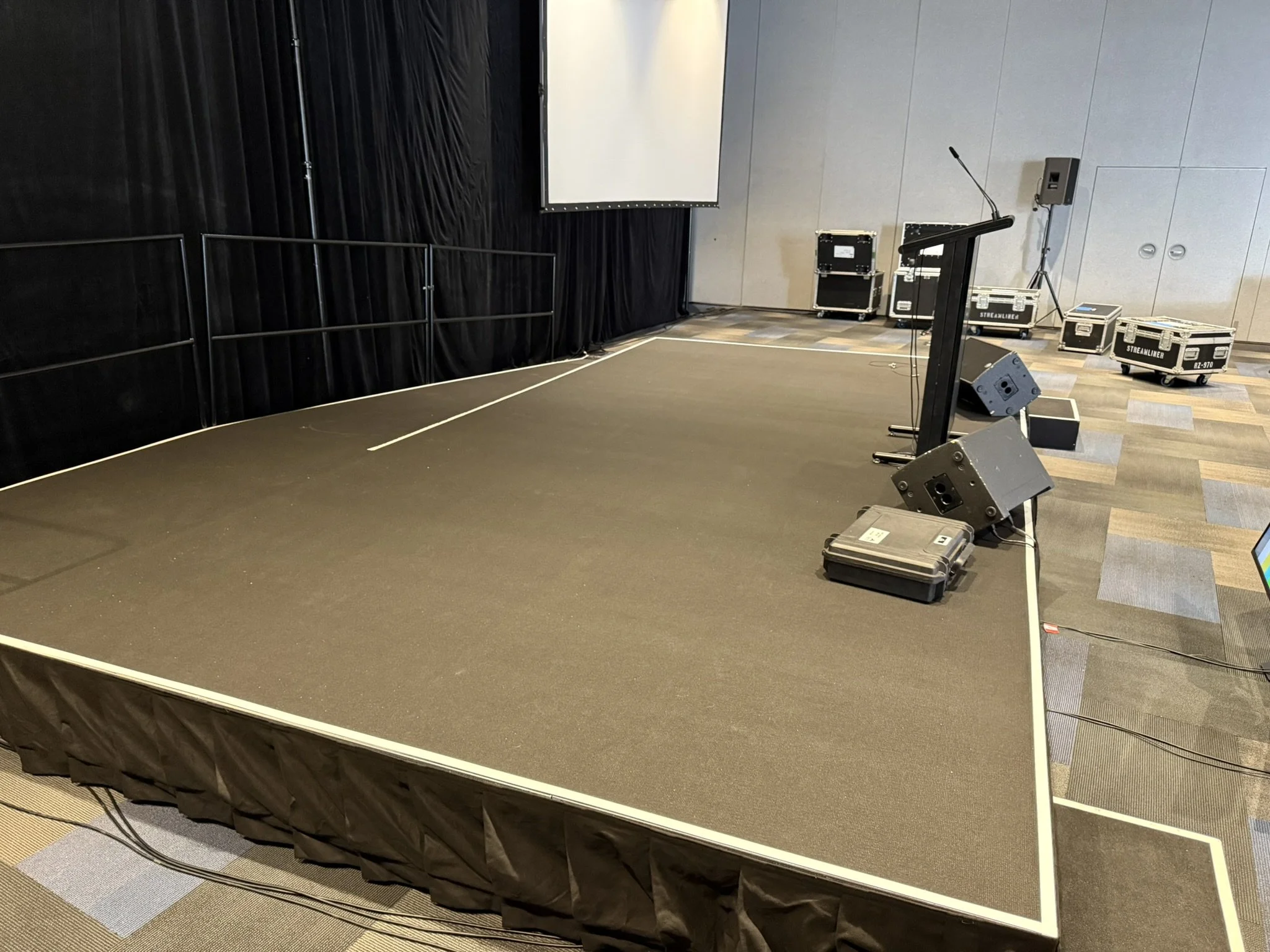 Corporate Stage in Auckland by Staging New Zealand