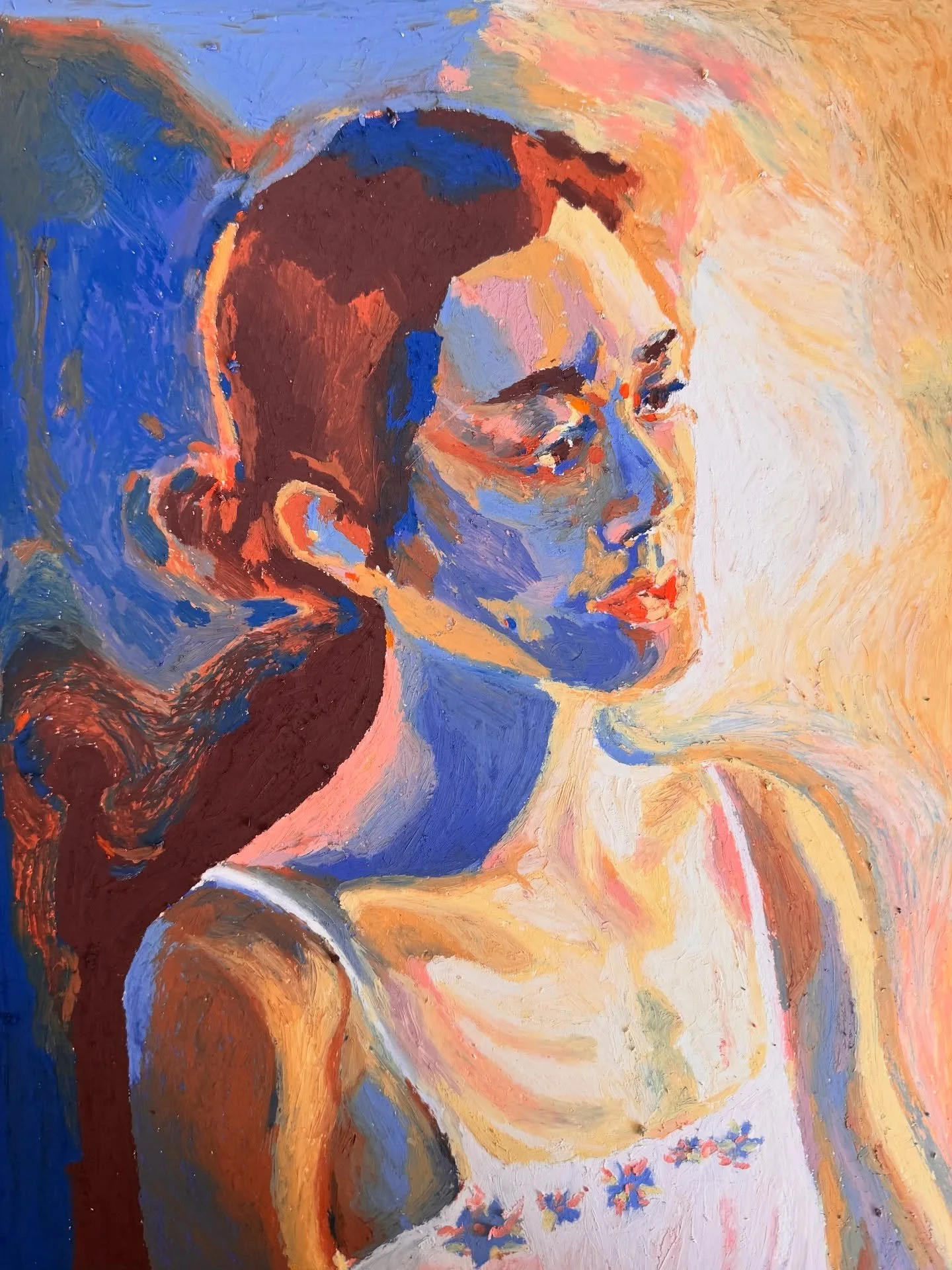 Figure 5/100 🔵

#oilpasteldrawing #oilportrait #oilpasteldrawing #oilpastels #100headschallenge #sketch #delphianopencall2025 #artistsofinstagram