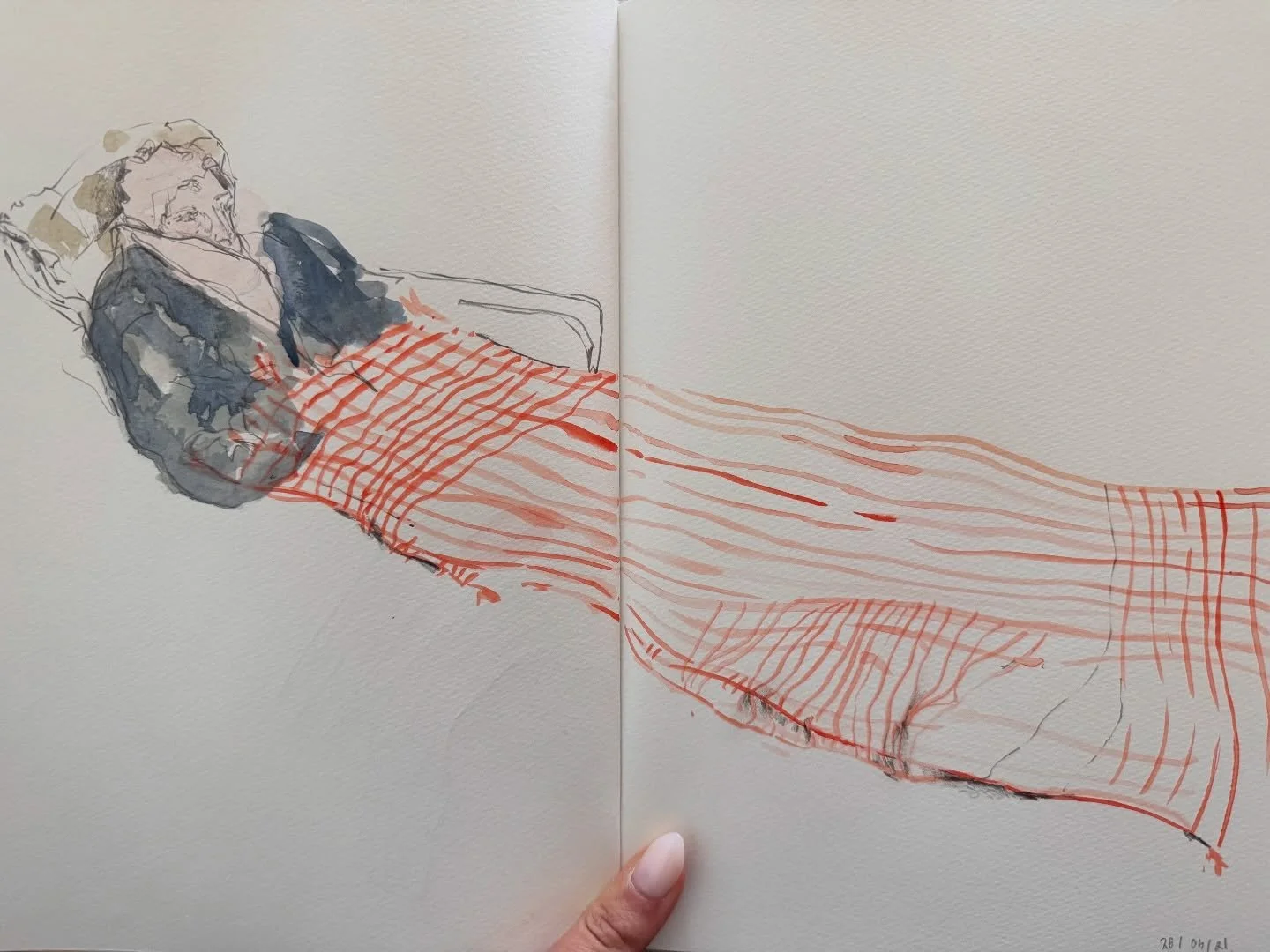 Sketchbook series, drawing from life,10 minutes or less - here is a snippet of our Saturday morning 💛

#sketch #dailysketches #lifedrawing #walktosee