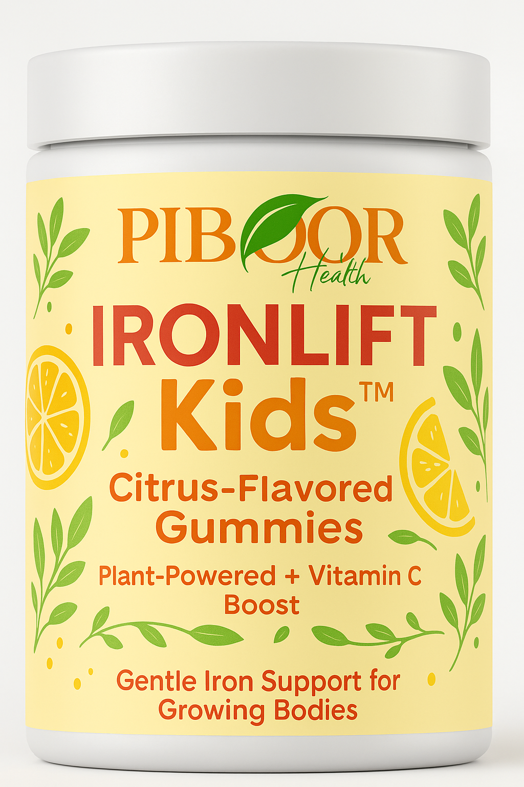 Piboor IronLift- Citrus Flavored Gummies