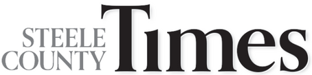 The logo of the Steele County Times with the name in black and gray text.
