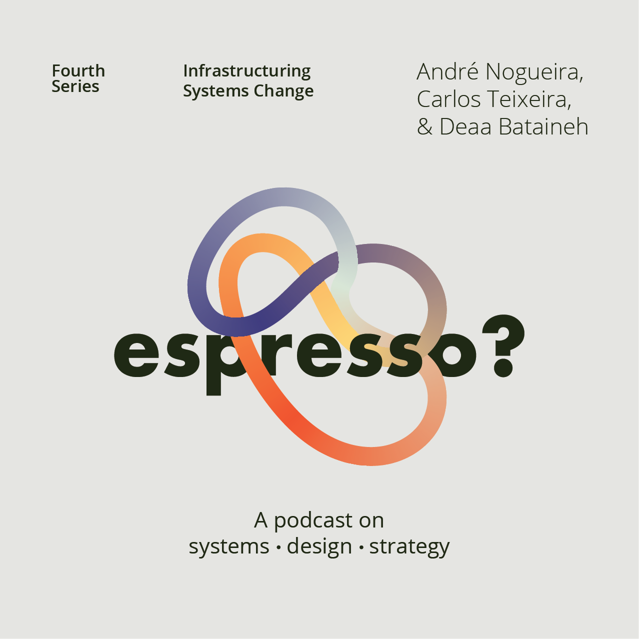 Podcast · espresso? on Infrastructuring Systems Change