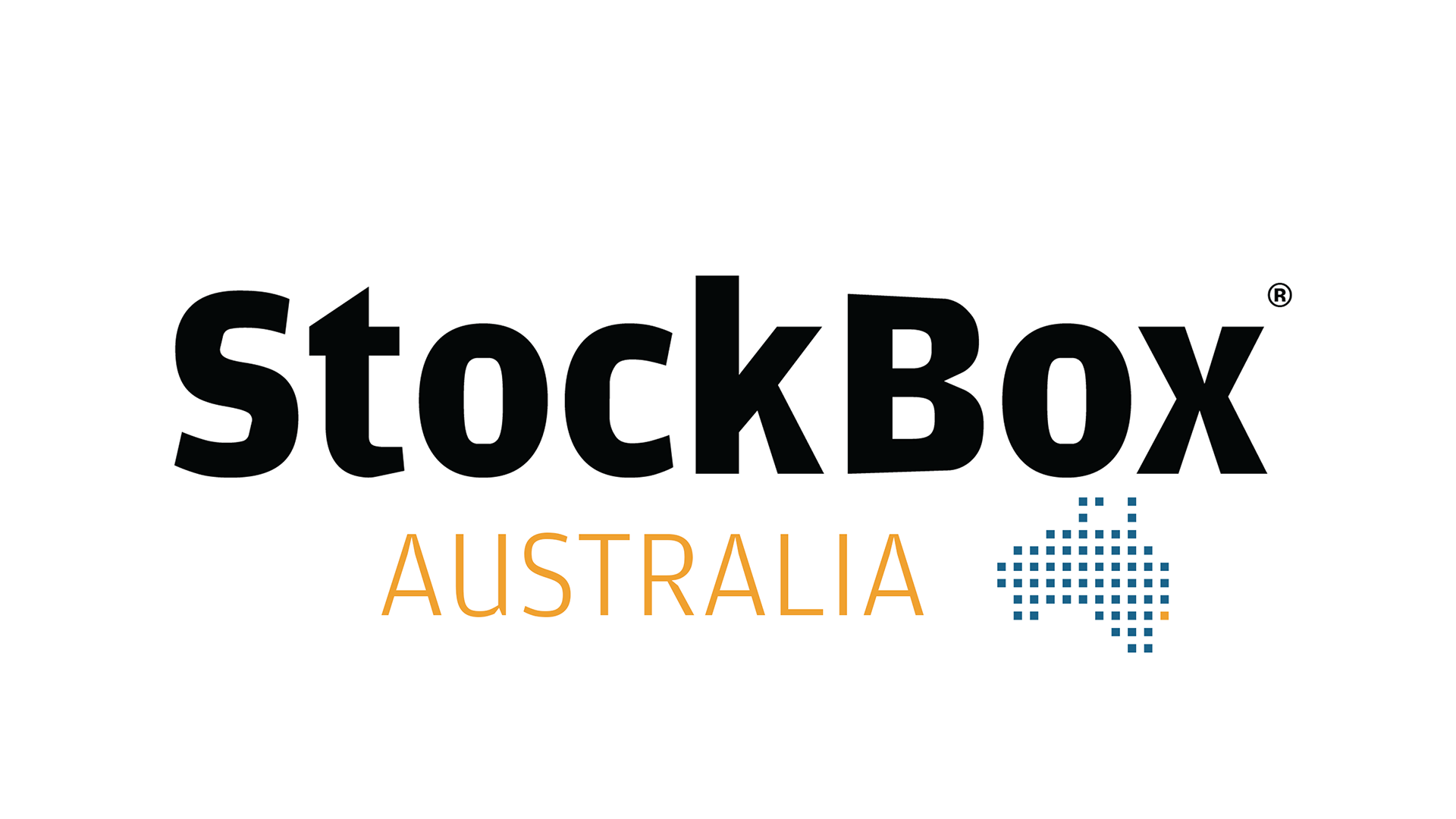 StockBox Australia logo with stylized map of Australia.