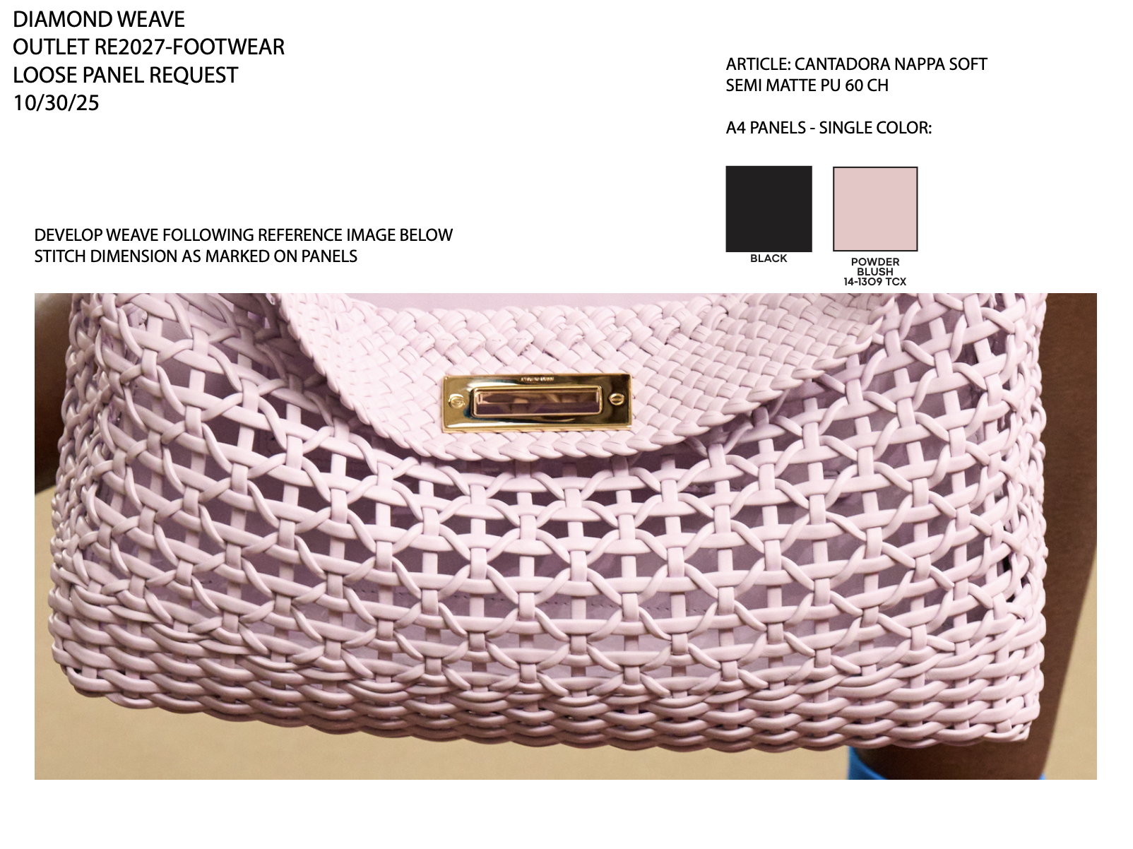Basket Weave Runway Research