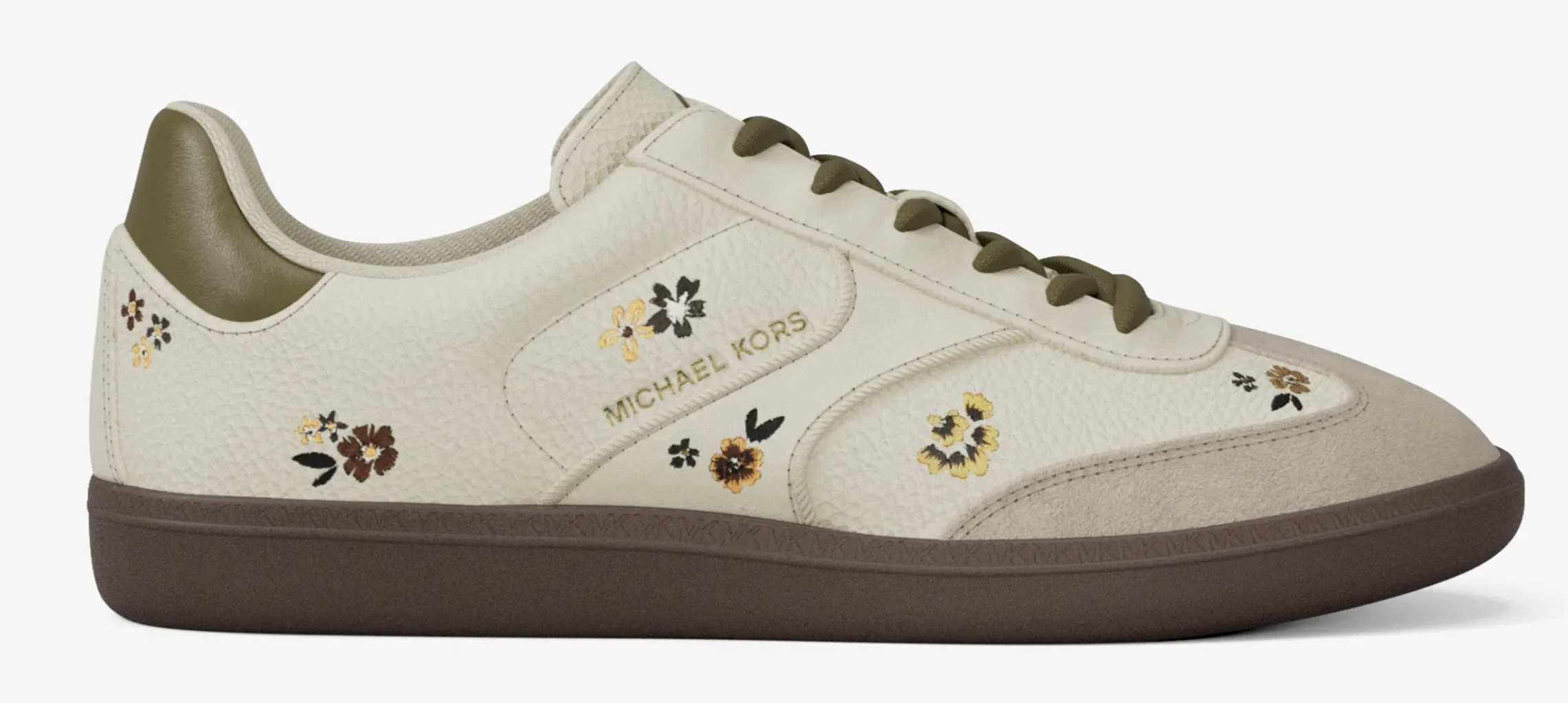 Sammy Sneaker - Floral Embroidery Placement