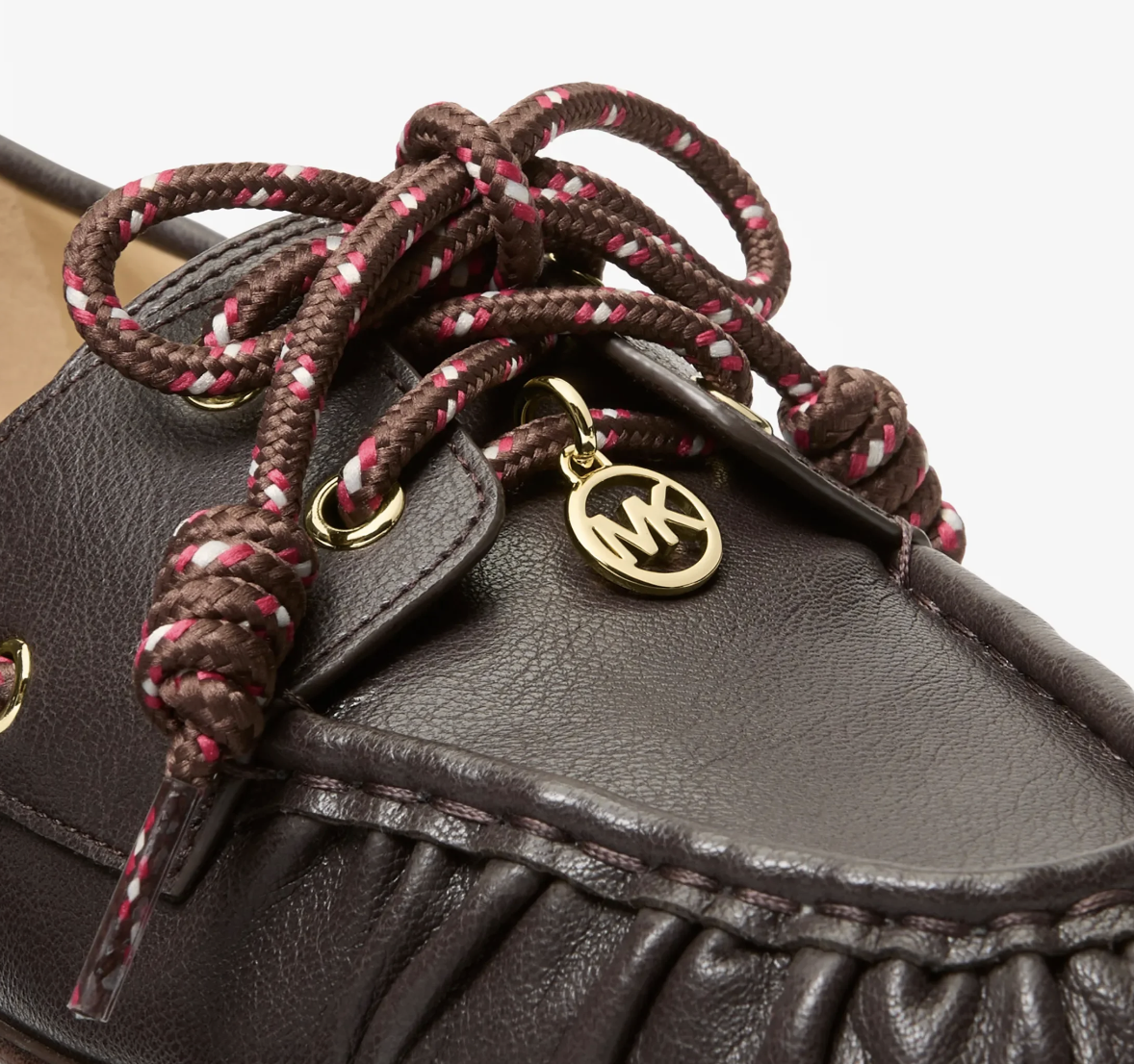 Demi Moccasin - Coiled Lace Detail