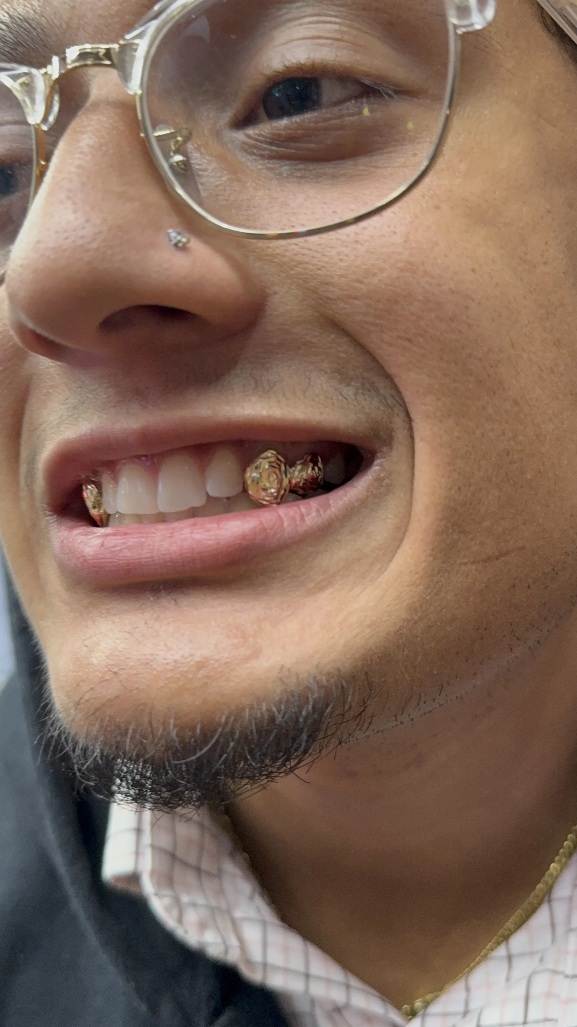 4pc 10k grillz with rose cuts Chicago