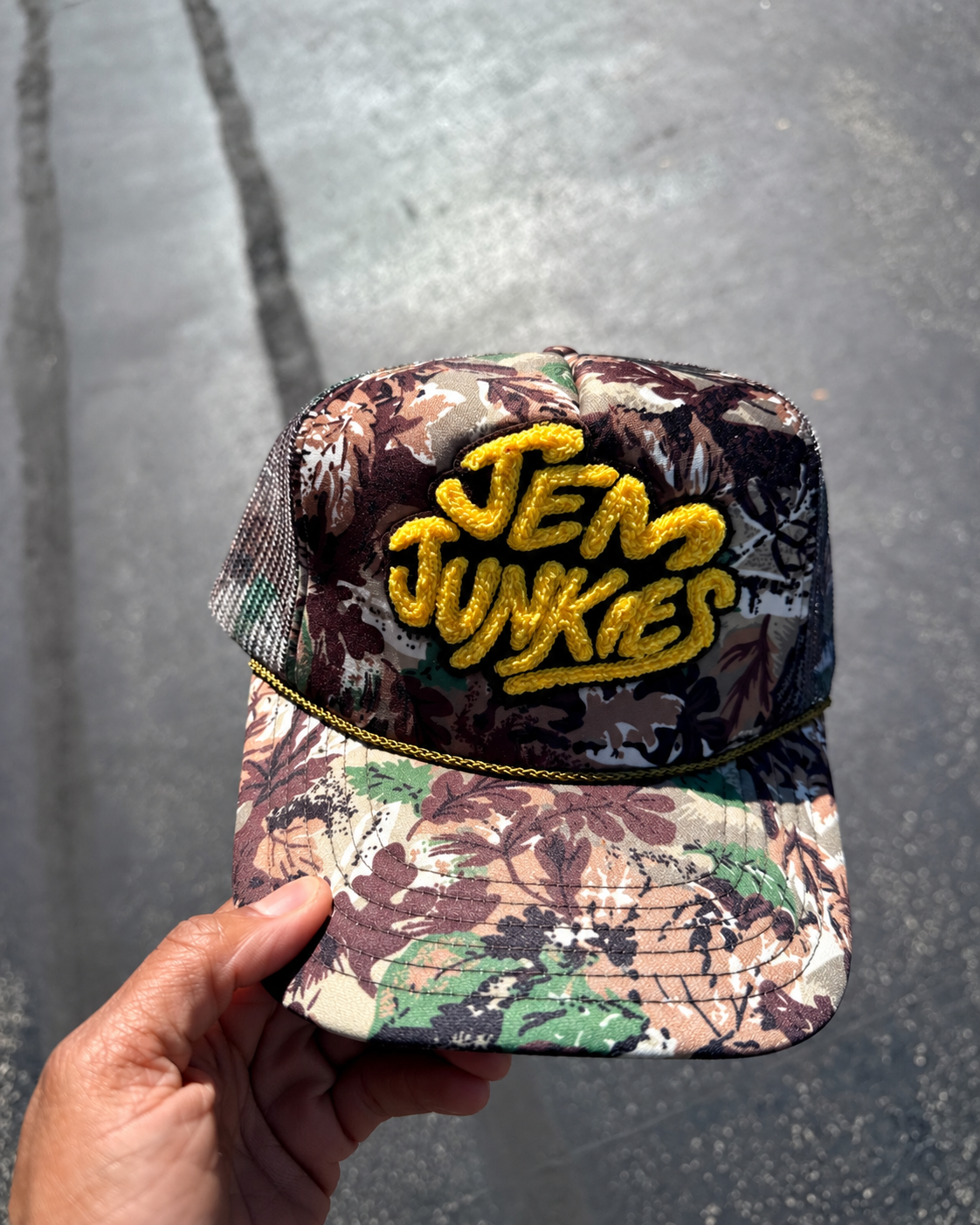Jem Junkies OG  Patch Trucker Cap