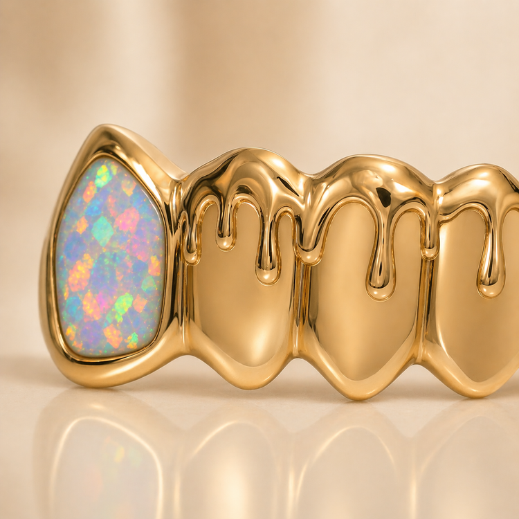 Drip style grillz design