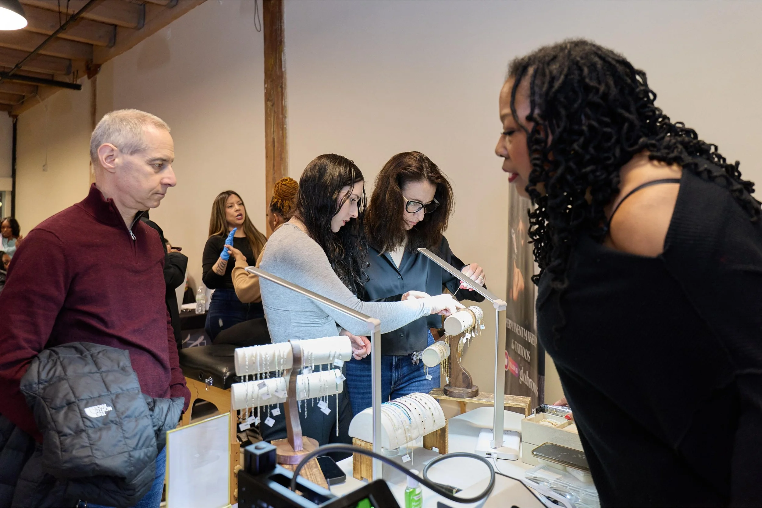 Melted and Bonded at Jem Junkies Custom Grillz and Tooth Gems Grand Opening Chicago