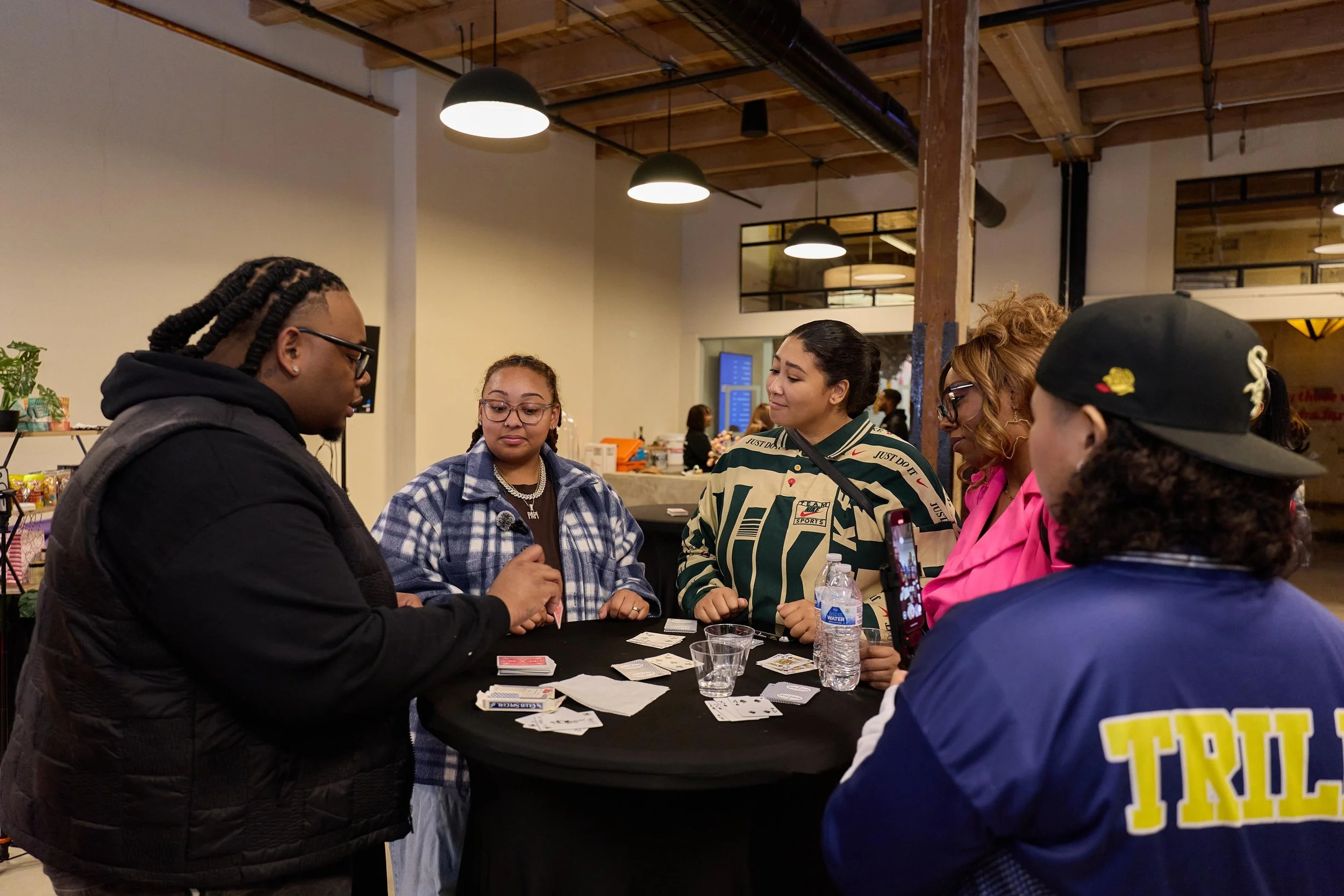 Tre The Magiain - Illusionistat Jem Junkies Custom Grillz and Tooth Gems Grand Opening