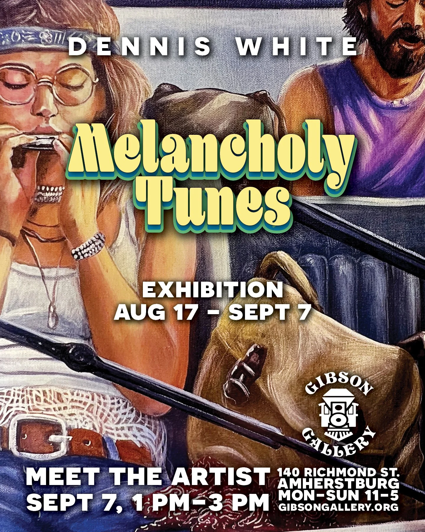 Exhibition: Melancholy Tunes by Dennis White