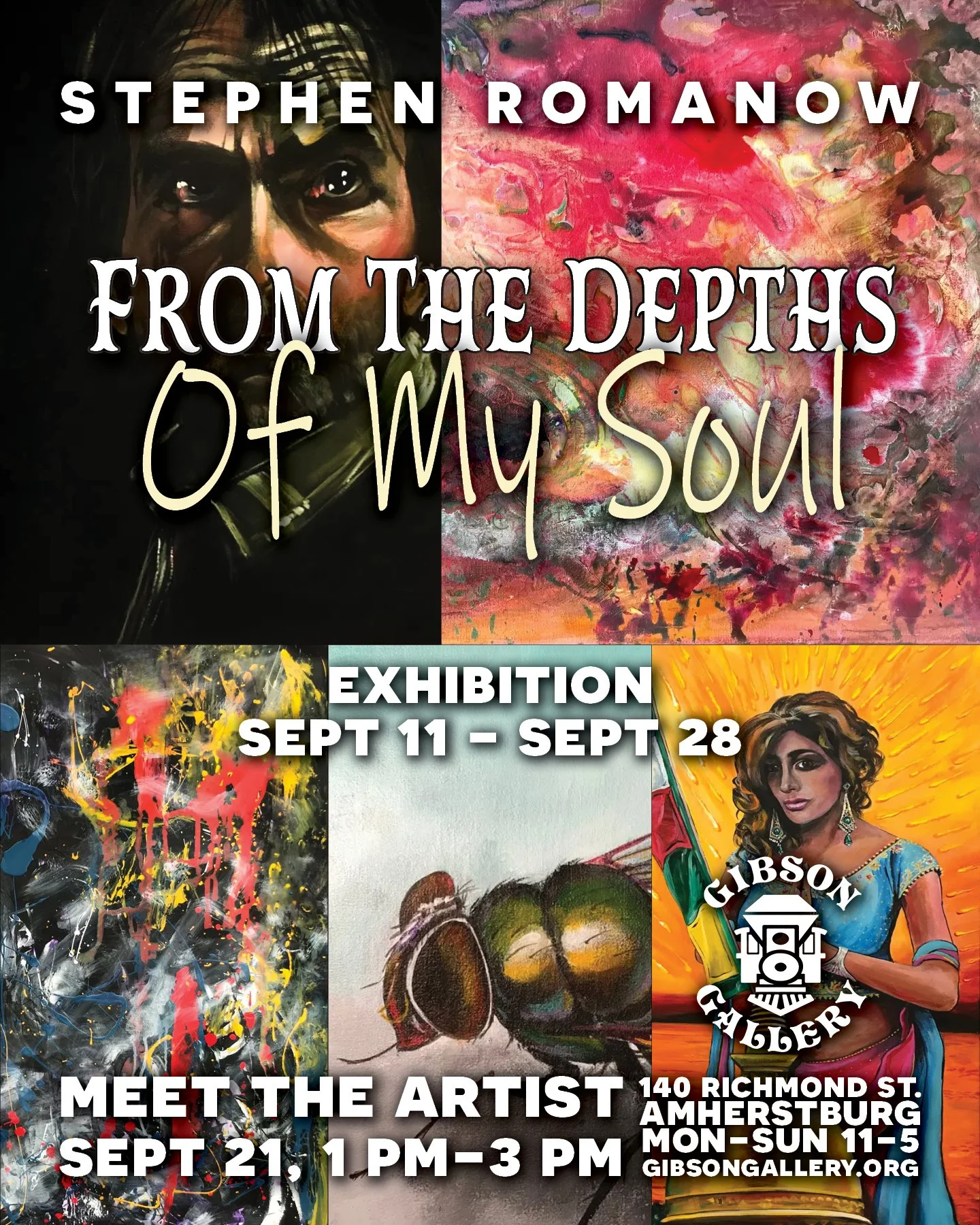 Exhibition: From the Depths of My Soul by Stephen Romanow