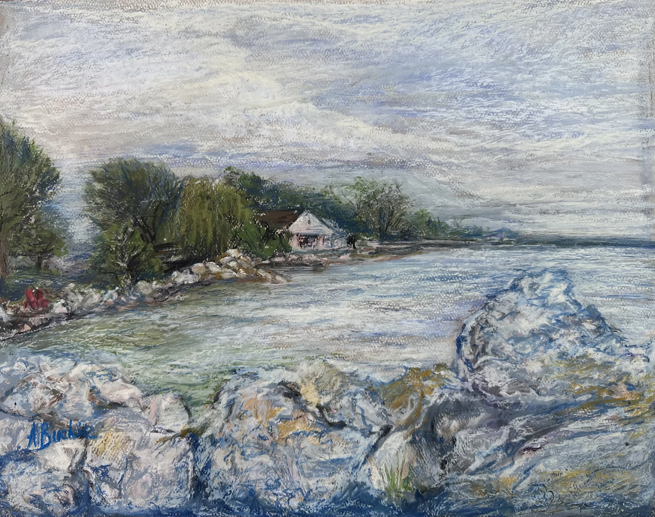 Finding Monet ... (during the war times)... by Anna Buckie