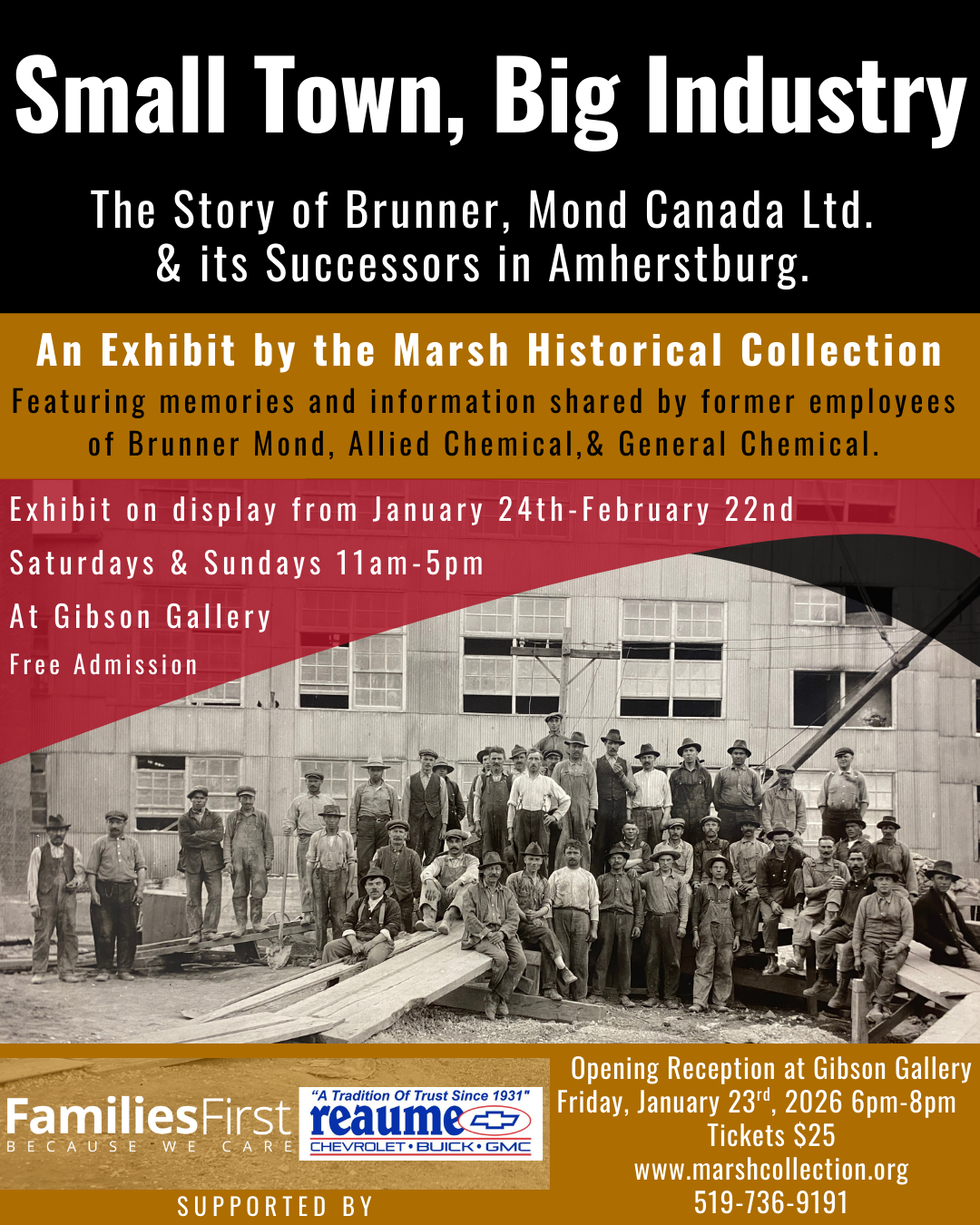 Small Town, Big Industry - A Marsh Collection Exhibition