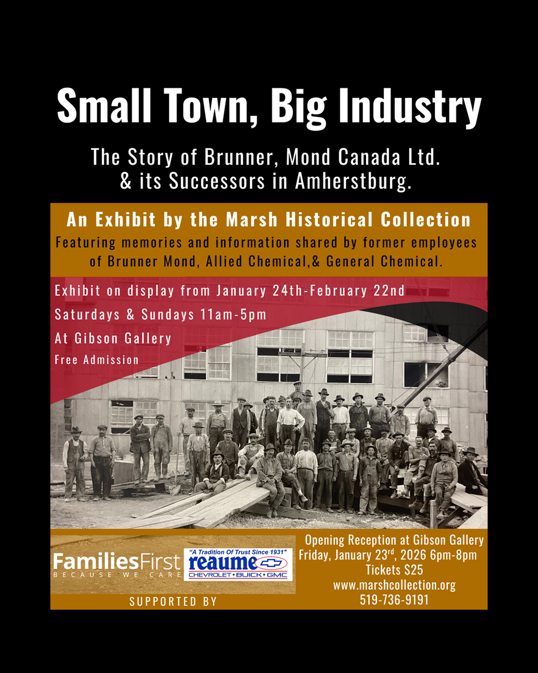 Small Town, Big Industry - A Marsh Collection Exhibition