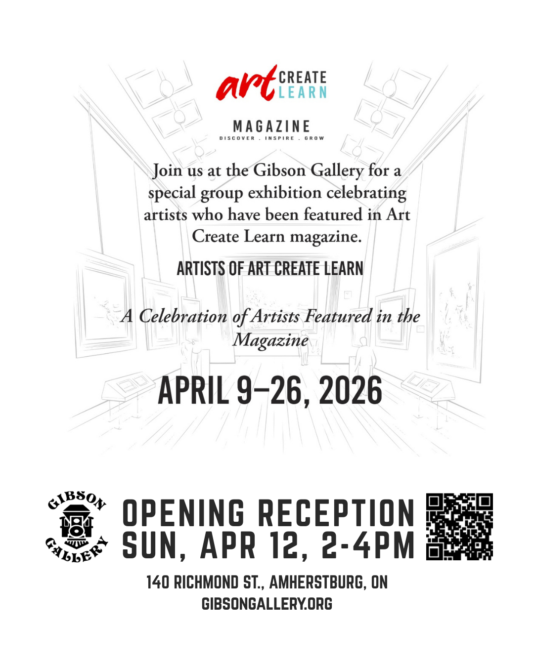 Artists of Art Create Learn - Group Exhibition