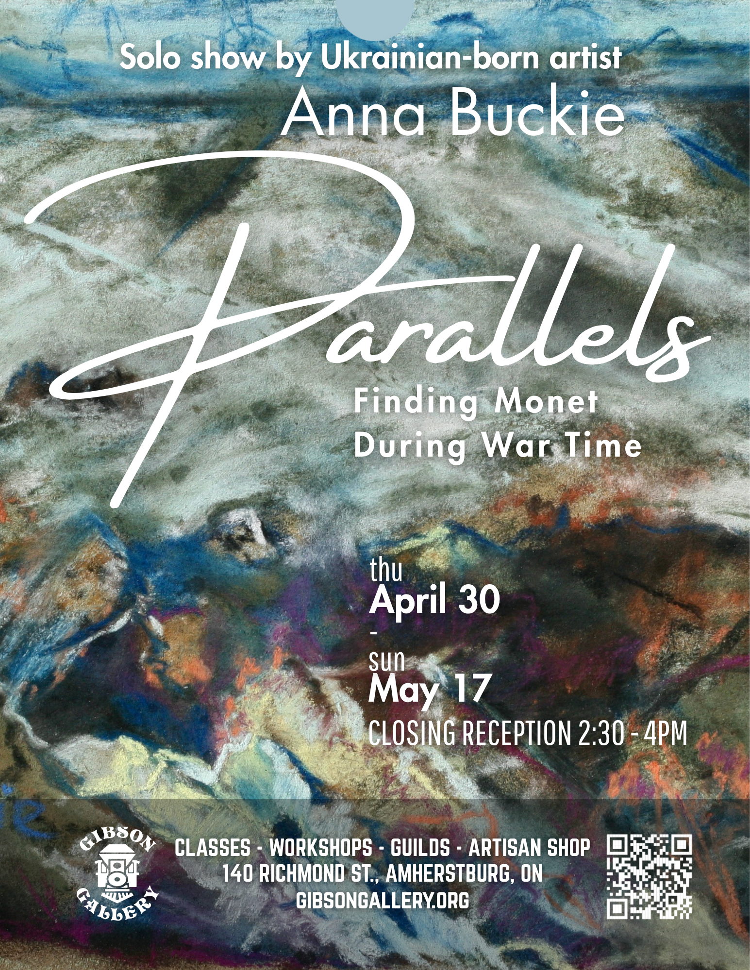 Finding Monet ... (during the war times)... by Anna Buckie