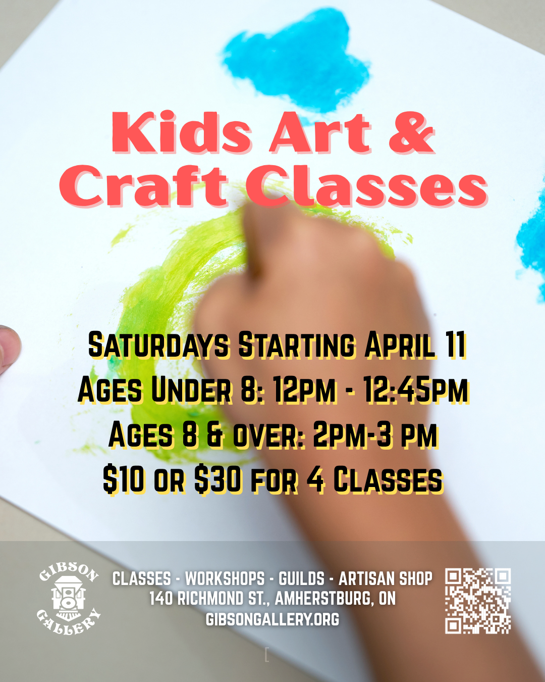 Kids Spring Art/Craft Classes