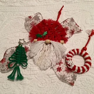 Holiday Macrame Ornament Class - Nov 7