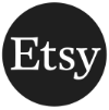 Etsy logo image linked to Harmonic Mandalas and Music Etsy shop