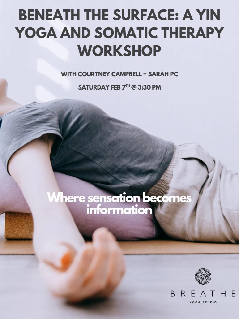 Somatic Therapy workshop in Toronto's west end junction neighbourhood