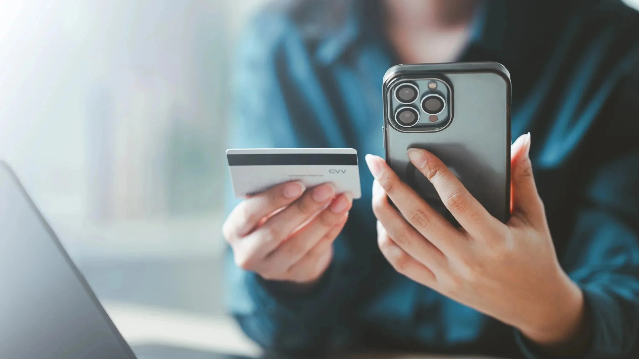 Anime-style woman in a futuristic suit interacting with a holographic shield with a lock symbol, surrounded by digital network lines and nodes.