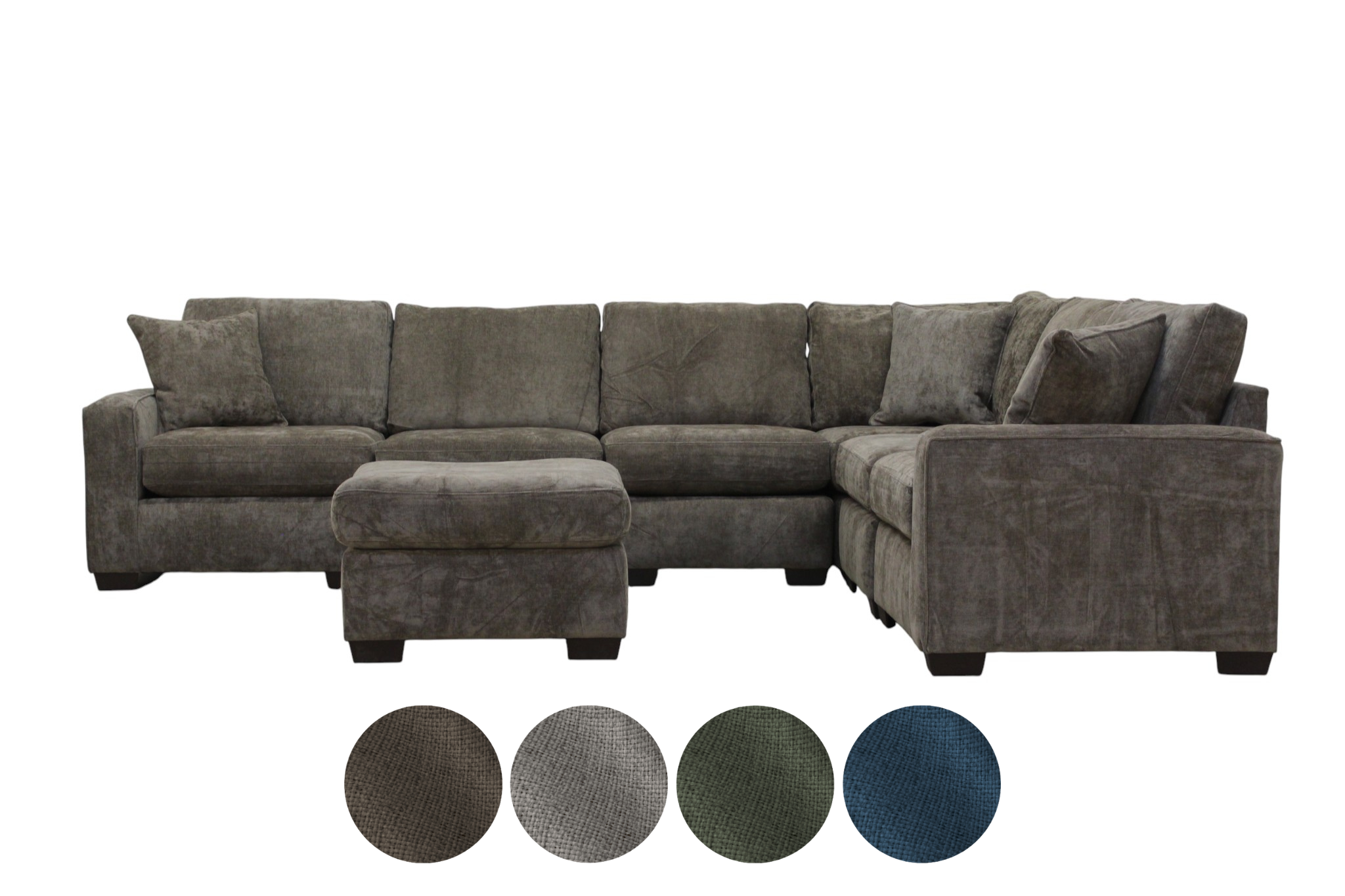 Haven 7-Seat Modular Washable L-Shape Sectional