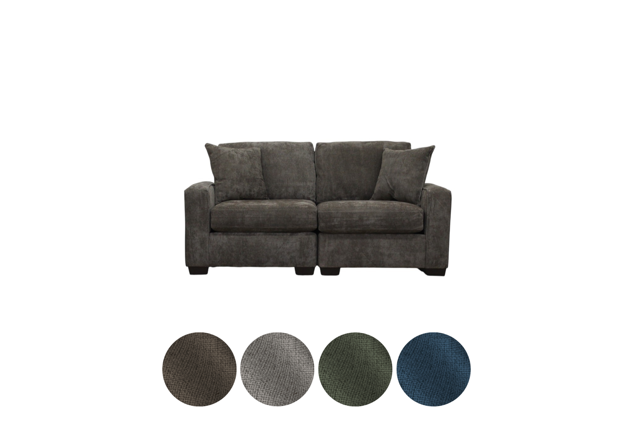 Haven 2-Seat Modular Washable Loveseat