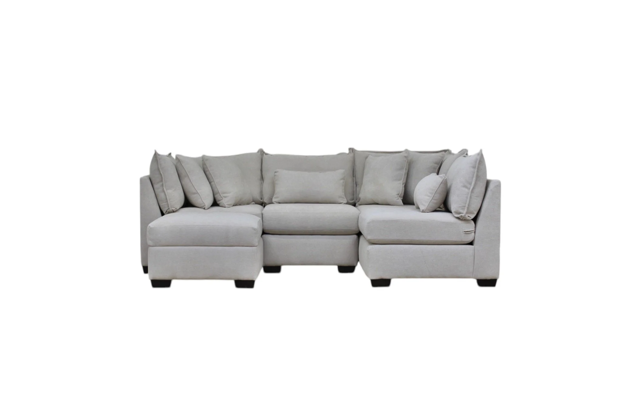 Atlas 5-Seat Modular Washable Open L/U-Shape Sectional