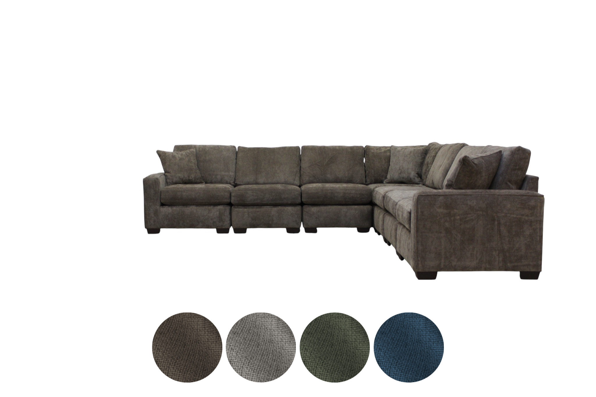 Haven 7-Seat Modular Washable L-Shape Sectional