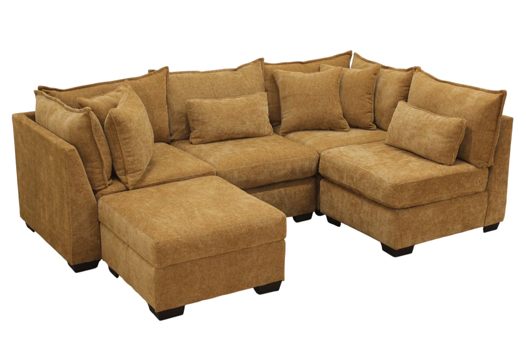 Atlas 4-Seat Modular Open L-Shape Sectional