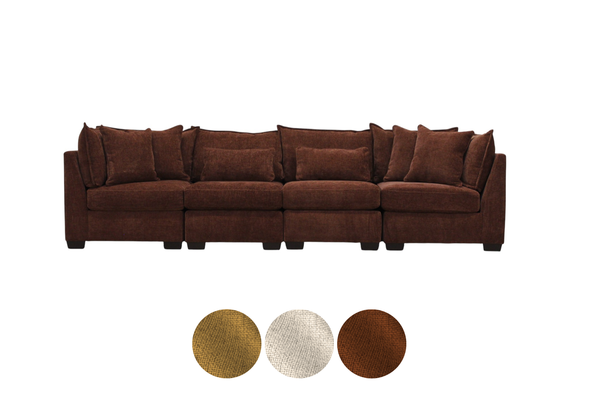 Atlas 4-Seat Modular Washable Sofa