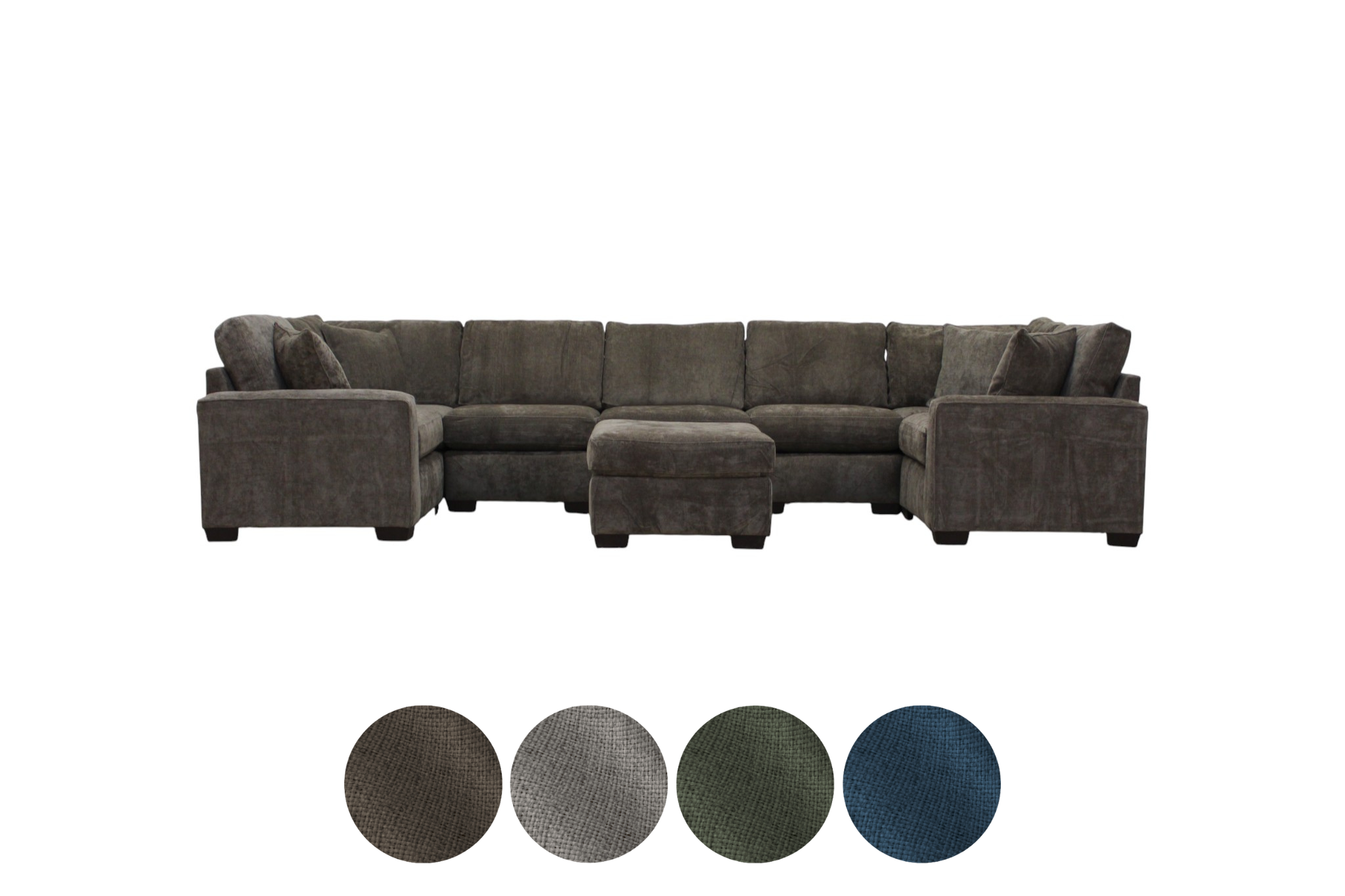 Haven 8-Seat Modular Washable U-Shape Sectional