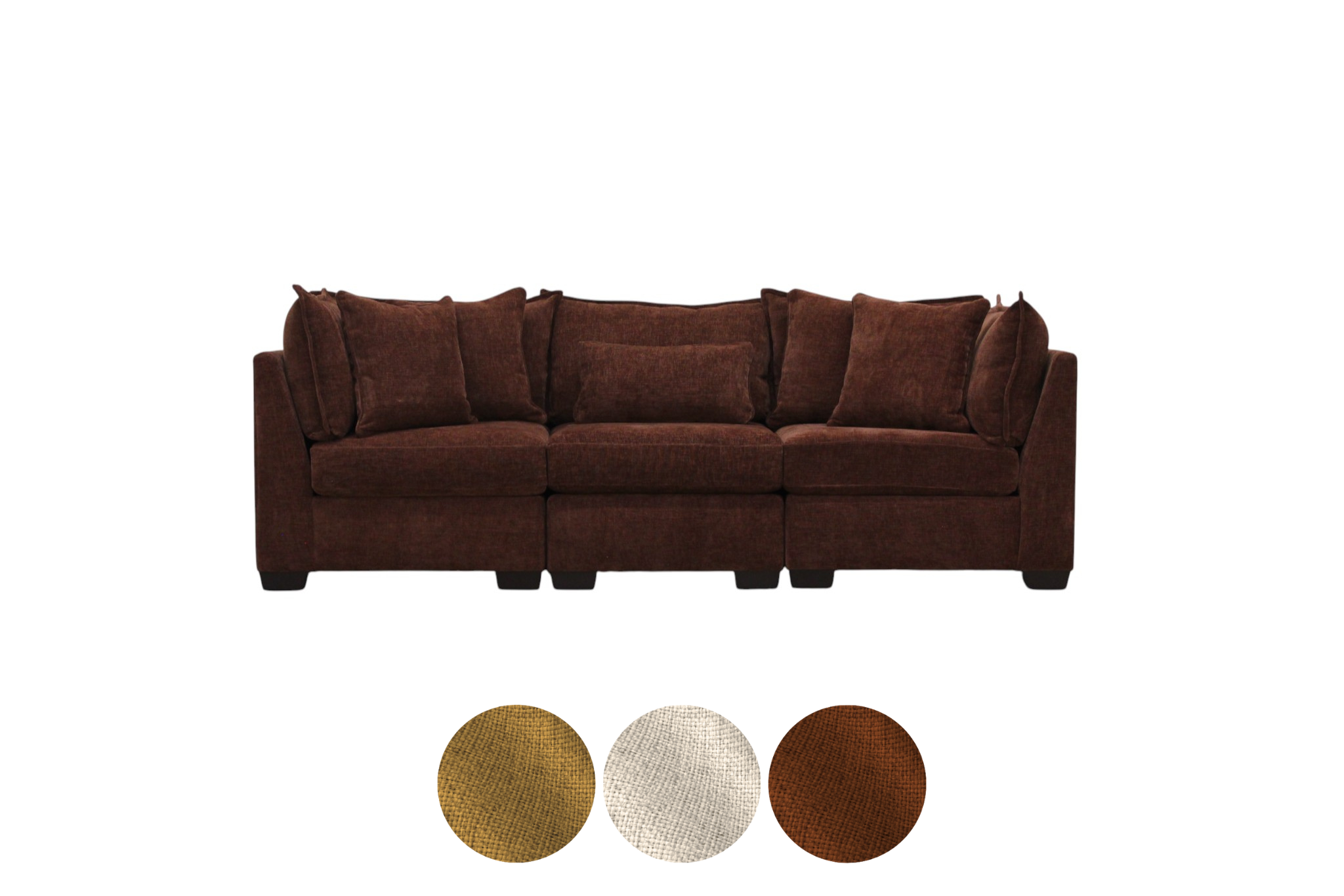 Atlas 3-Seat Modular Washable Sofa