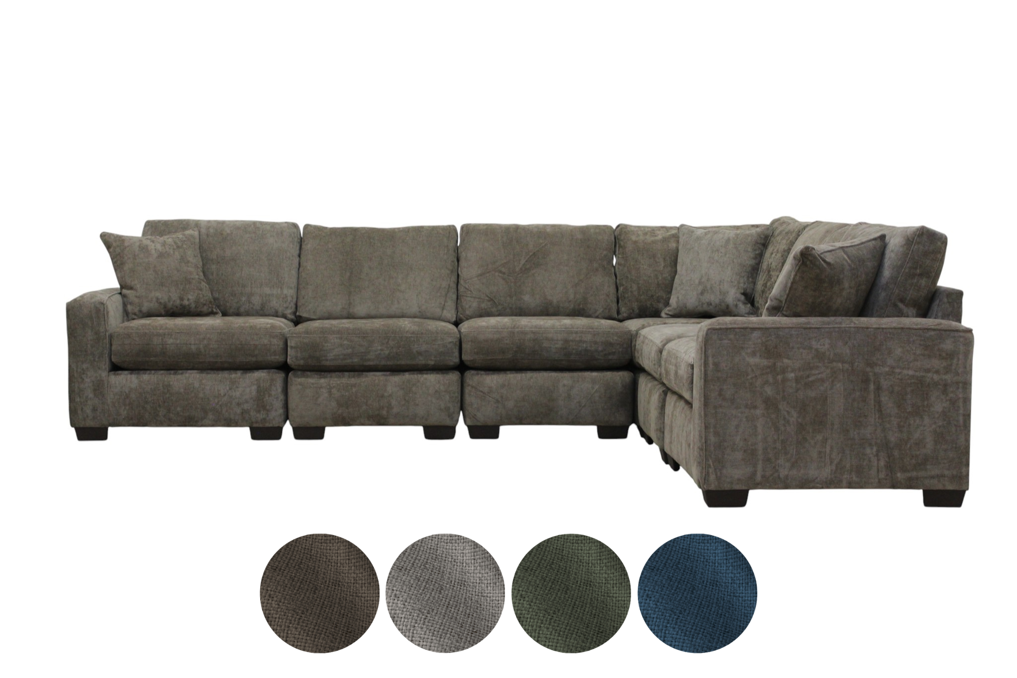 Haven 6-Seat Modular Washable L-Shape Sectional