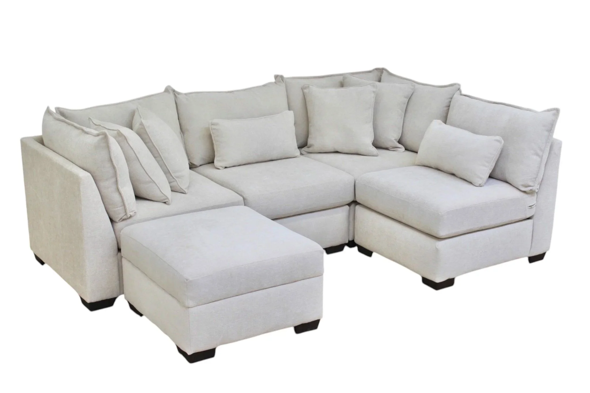 Atlas 4-Seat Modular Open L-Shape Sectional