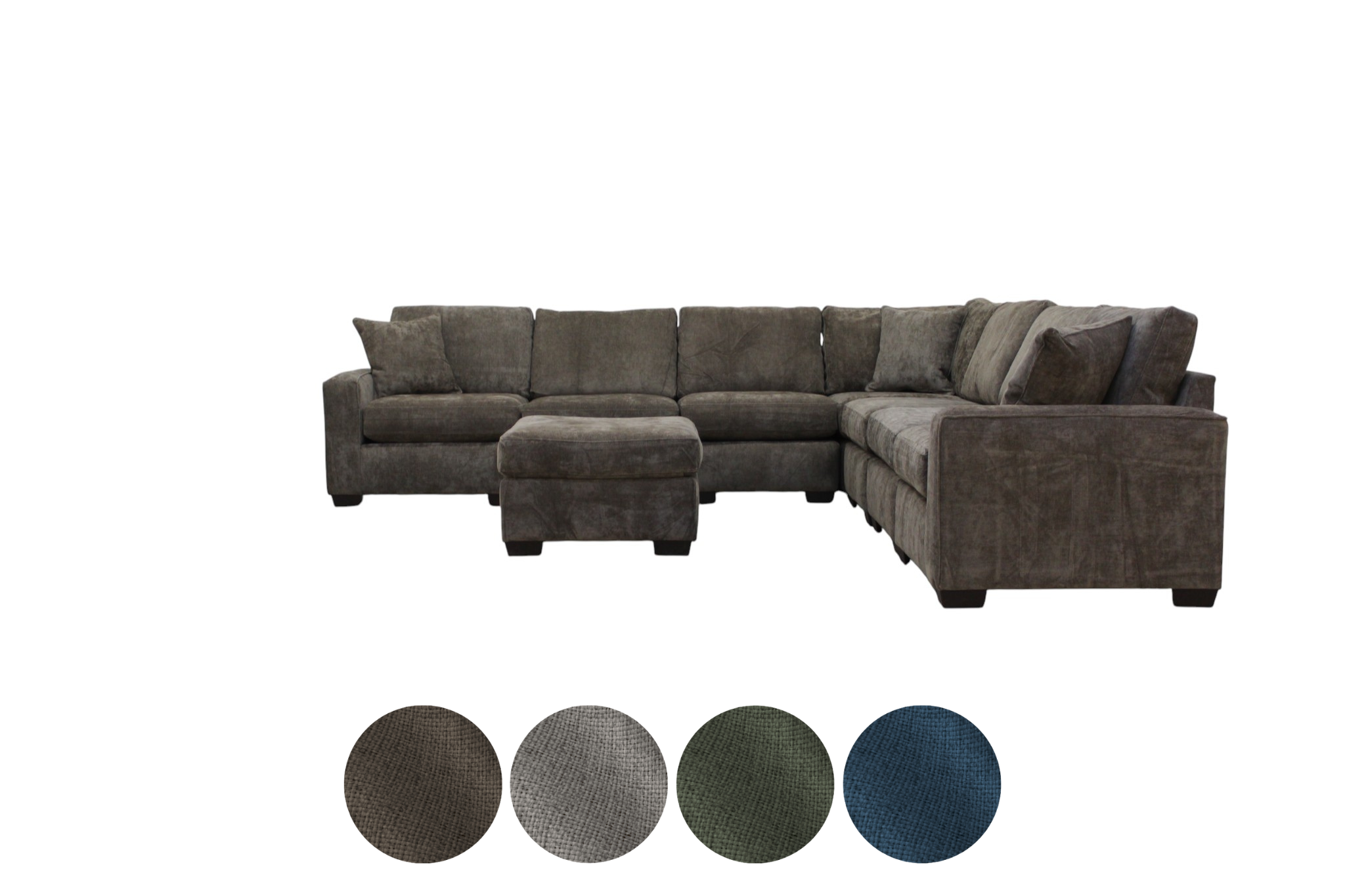 Haven 8-Seat Modular Washable L-Shape Sectional