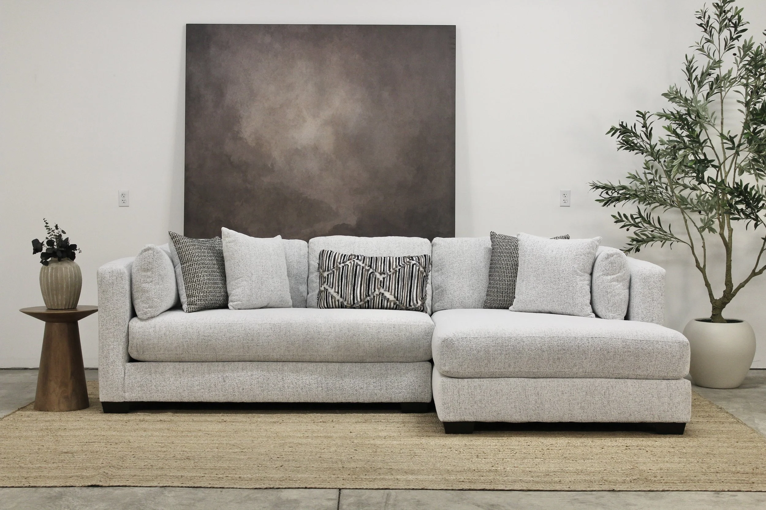 Willow L-Shaped Sectional – Arctic