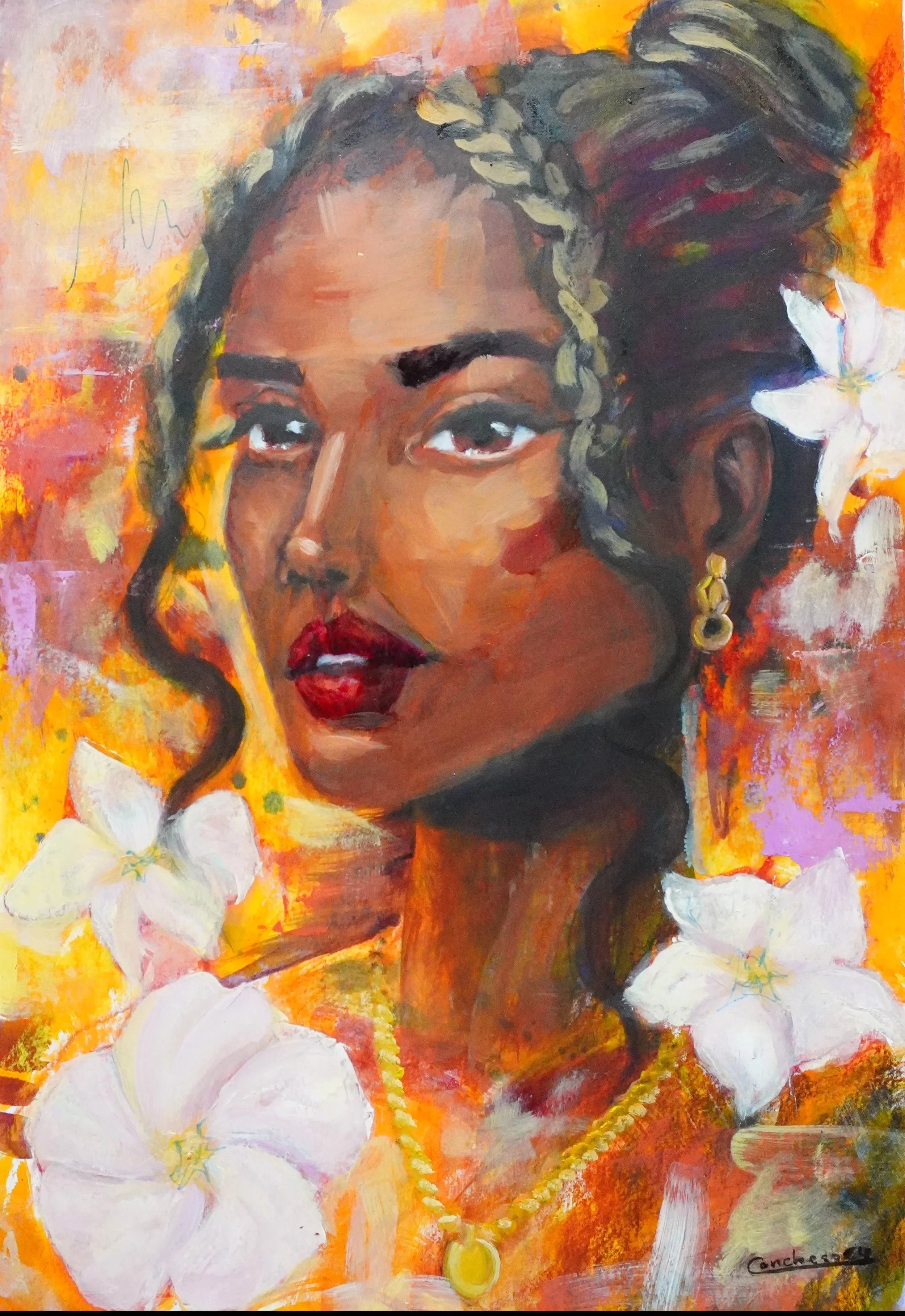 Diversity Explorations IX, 2024, 36x50 cm, Mixed media on paper