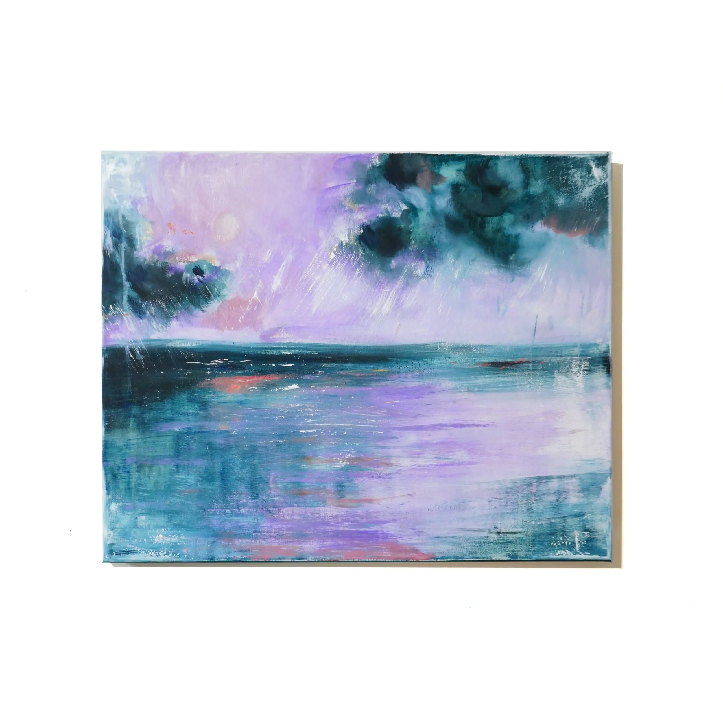 Marejada, 2025, 40x50 cm, Óleo en lienzo