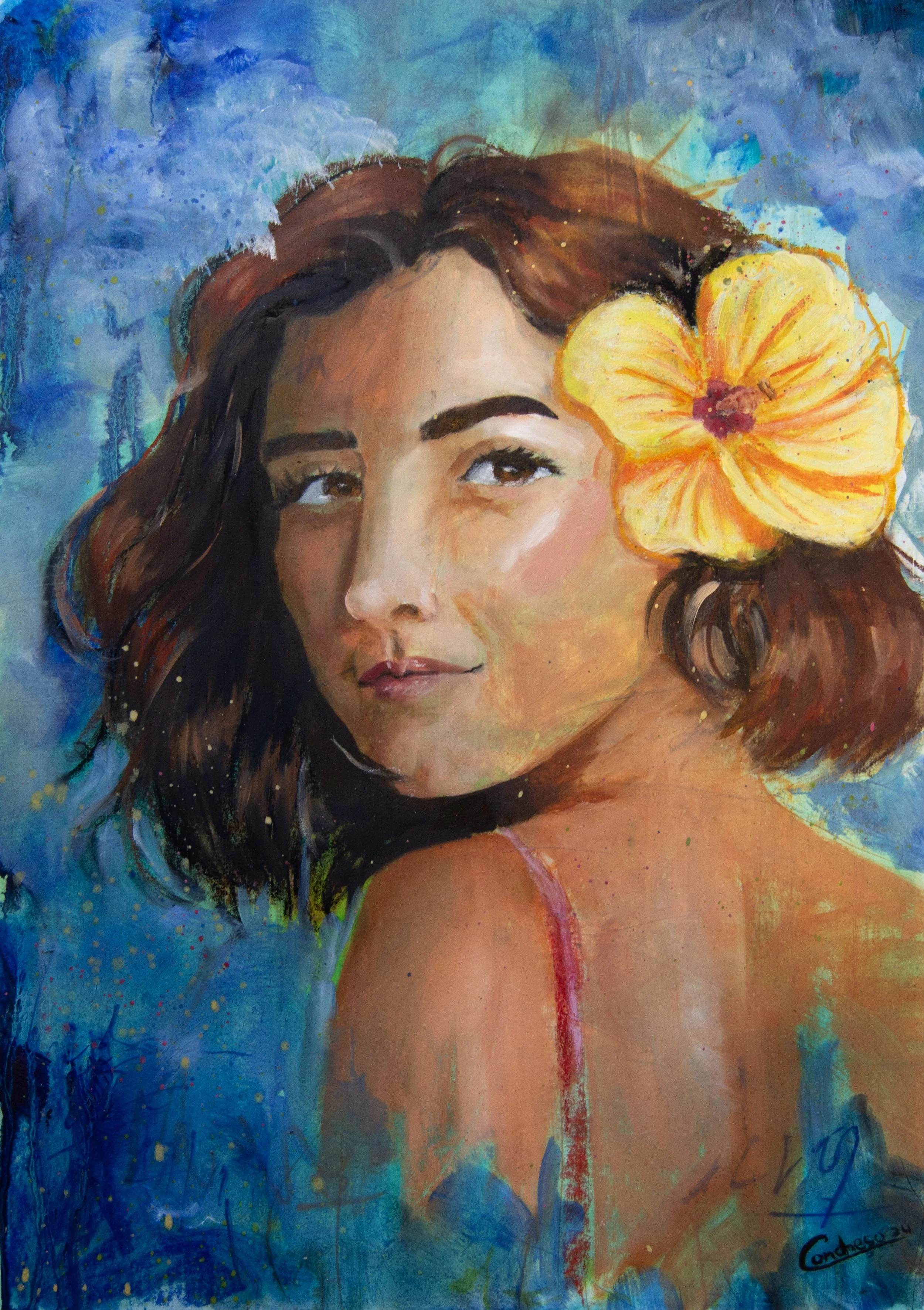 Diversity Explorations I, 2024, 36x50 cm, Mixed media on paper