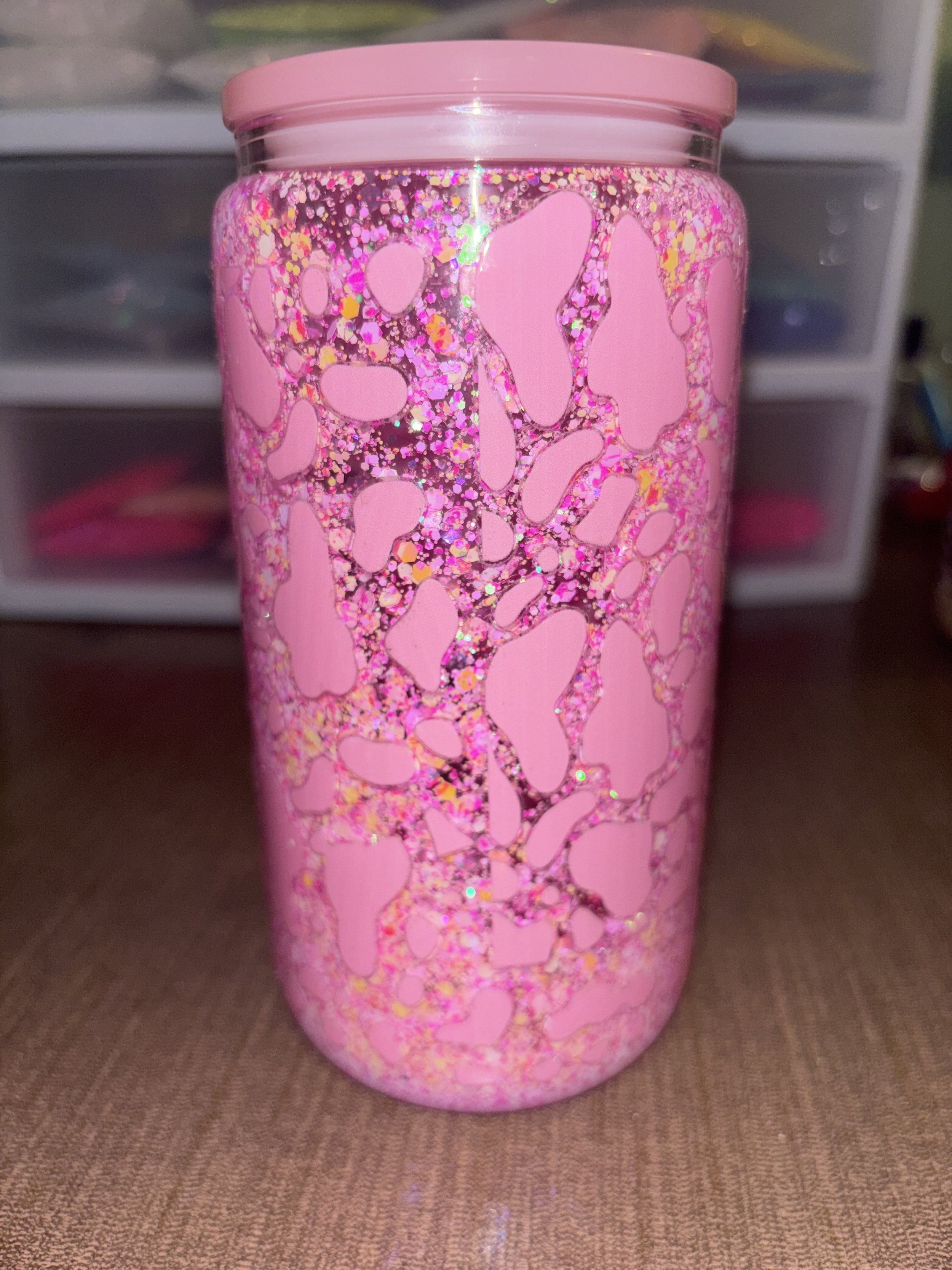16Oz glass tumbler