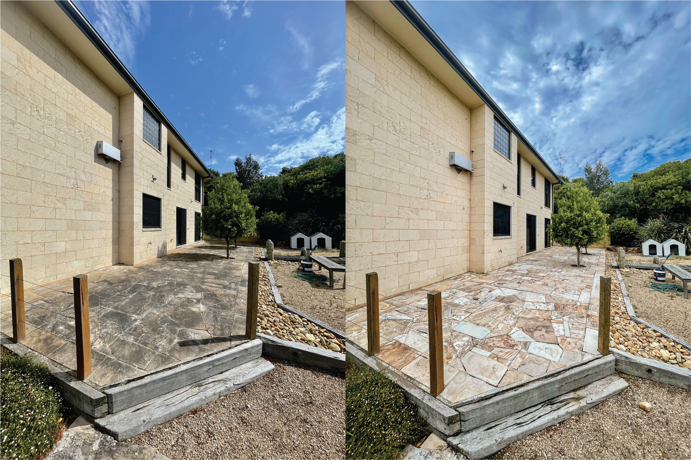Mount Martha — Sandstone patio | Residential