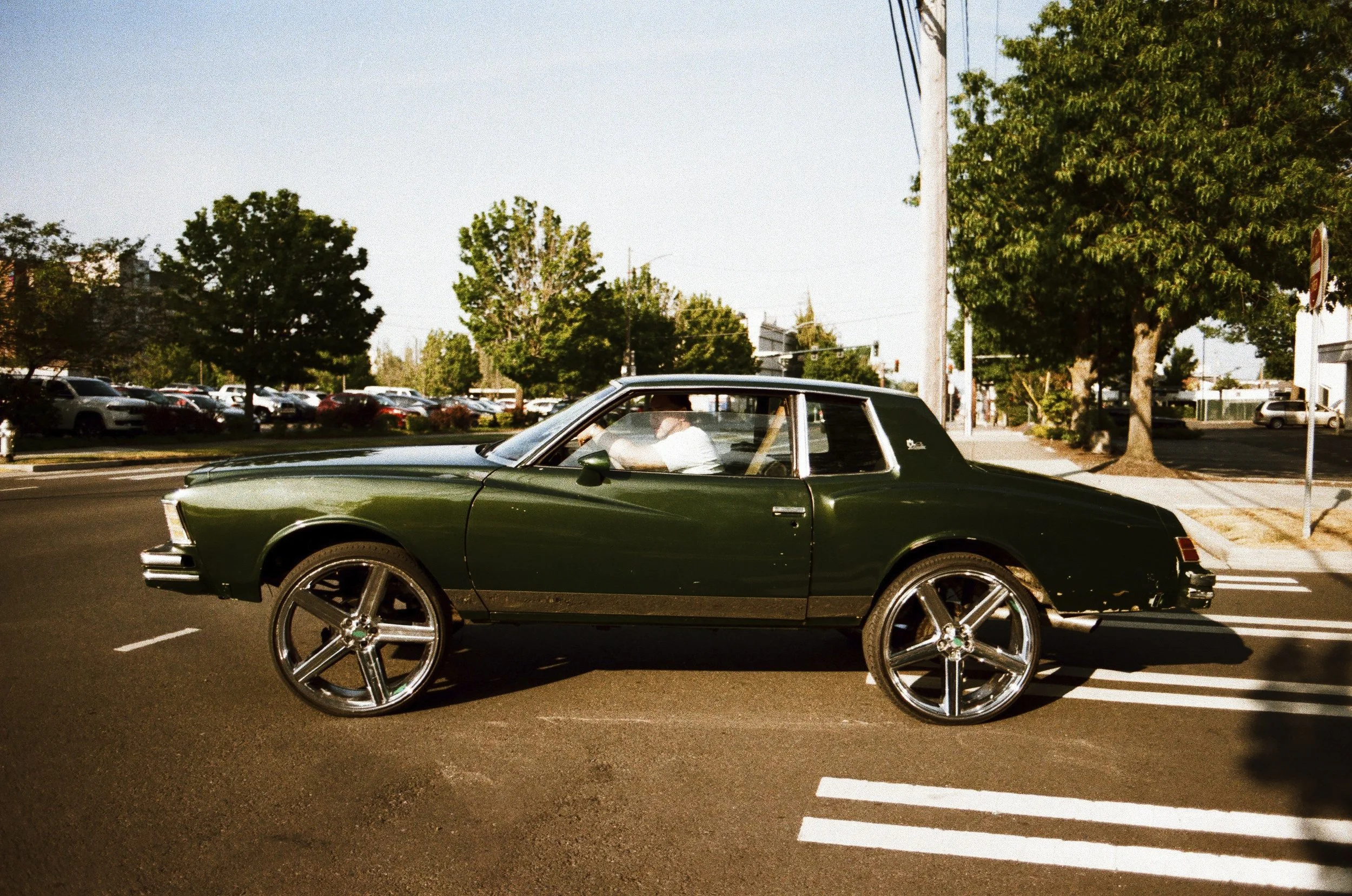 Expired Fuji 100 (shot at 25) pushed 1 stop