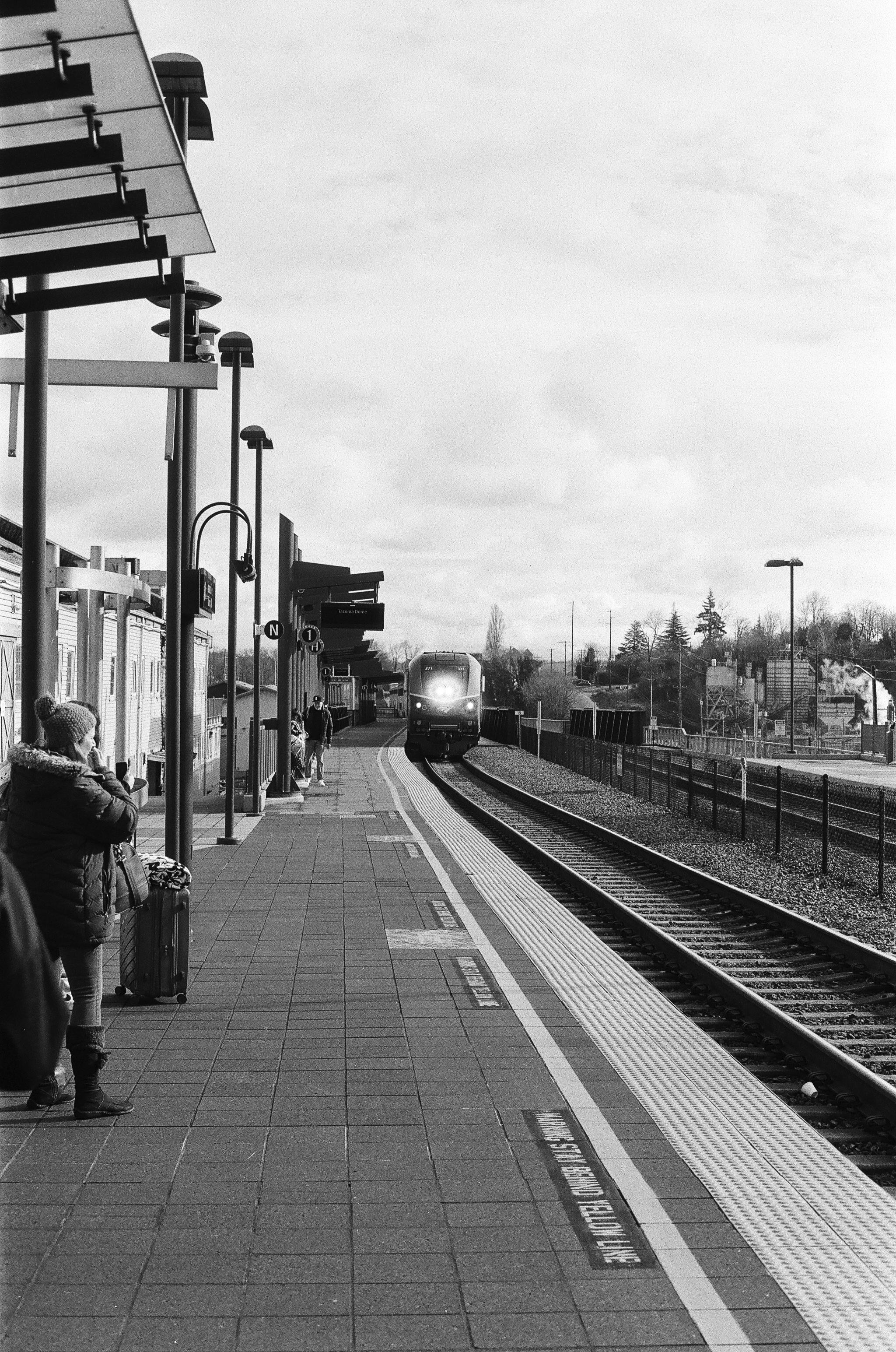 Shot on 35mm Kentmere 200 black and white film