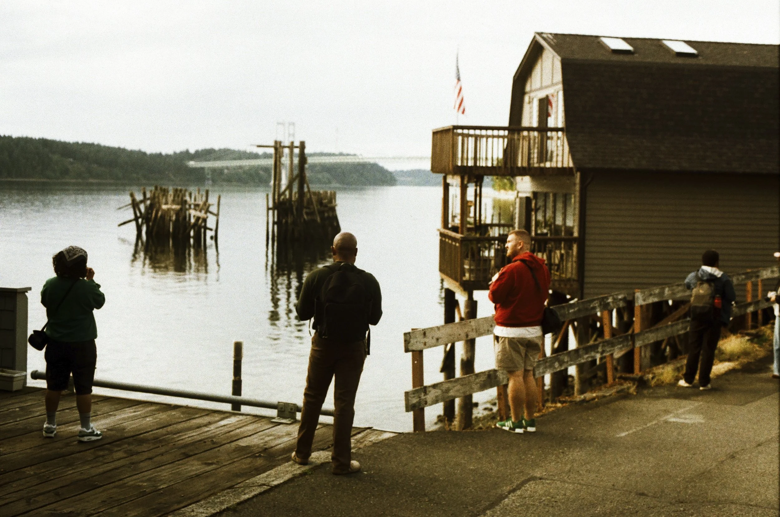 Expired Fuji 100 (shot at 25) pushed 1 stop