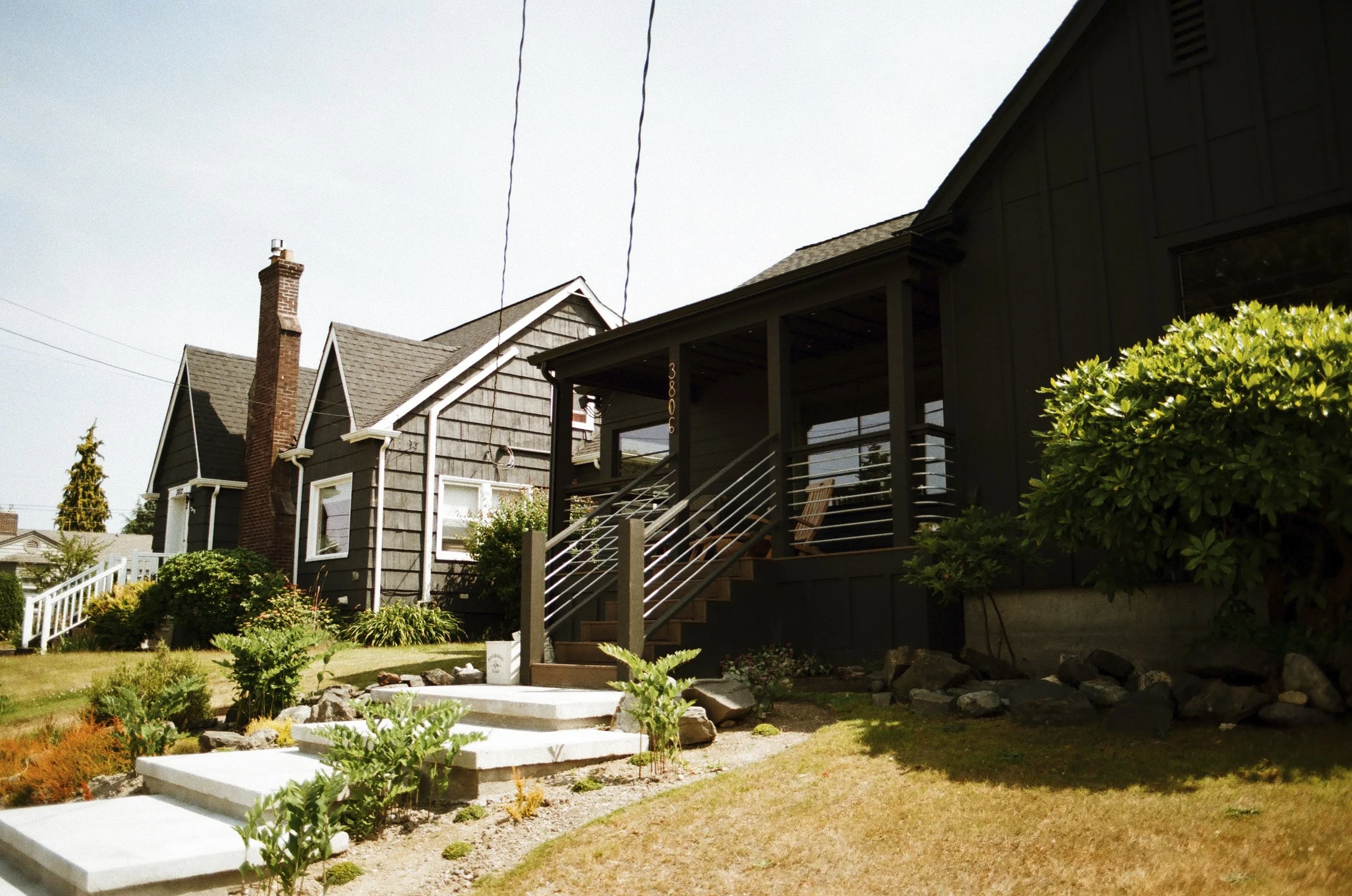 Expired Fuji 100 (shot at 25) pushed 1 stop