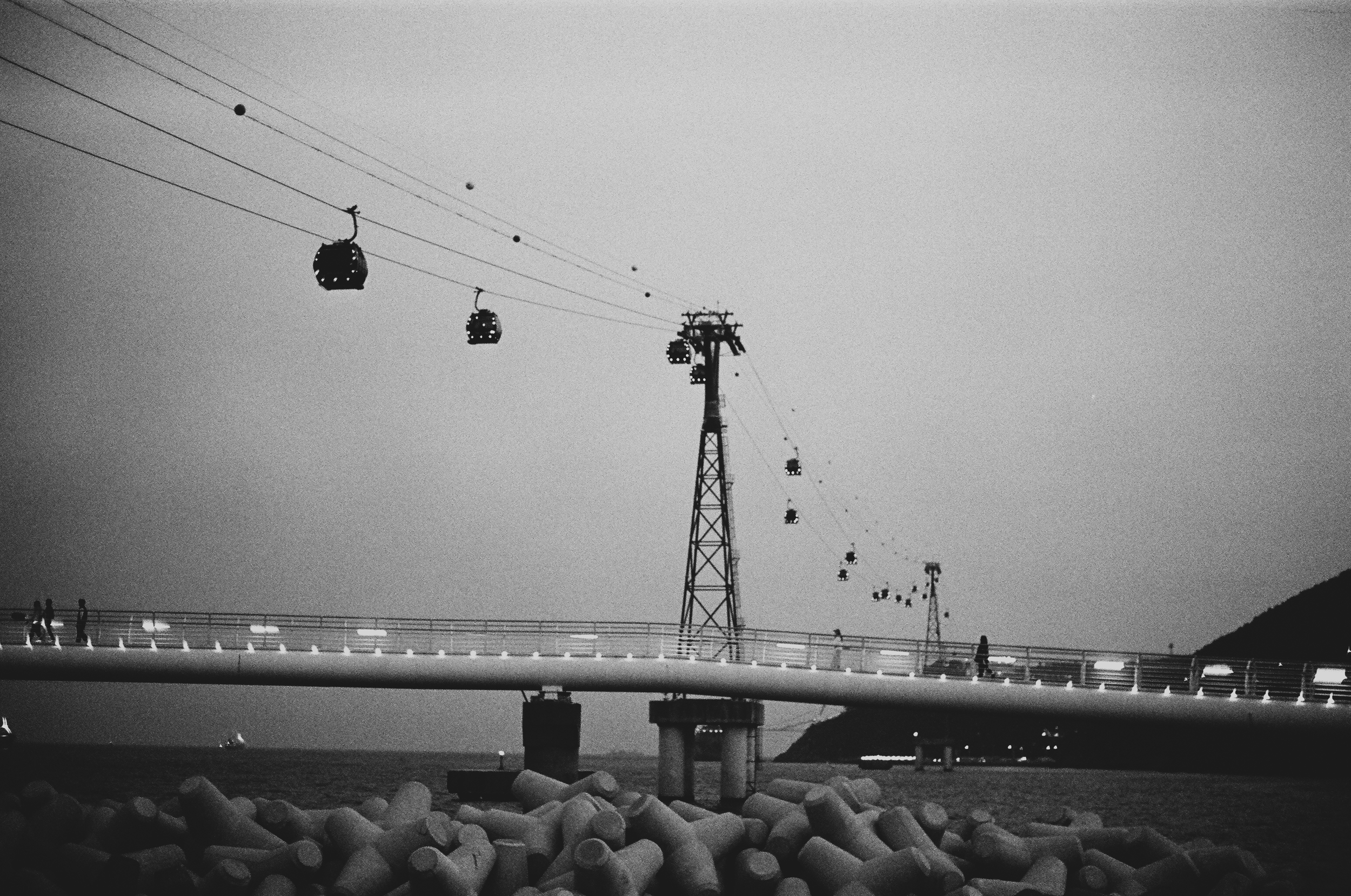 busan air cruise b/w-9