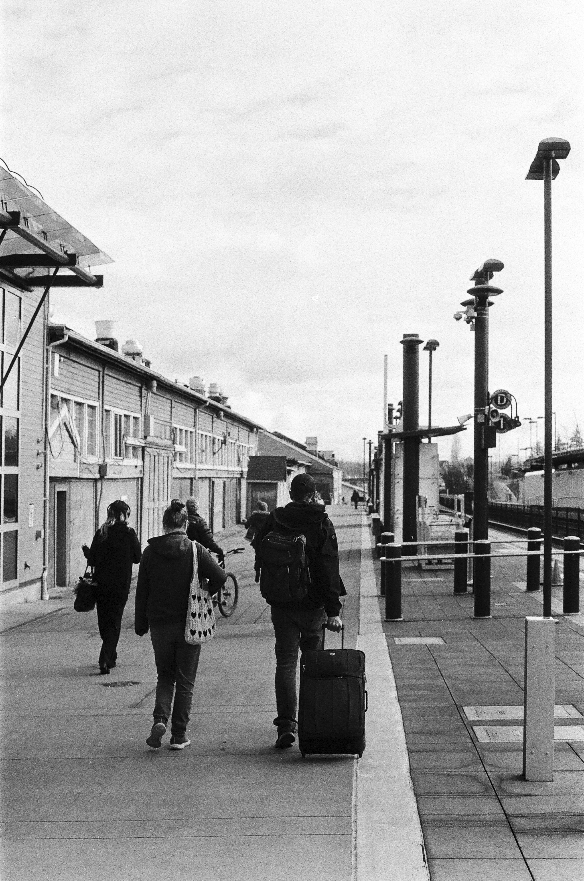 Shot on 35mm Kentmere 200 black and white film